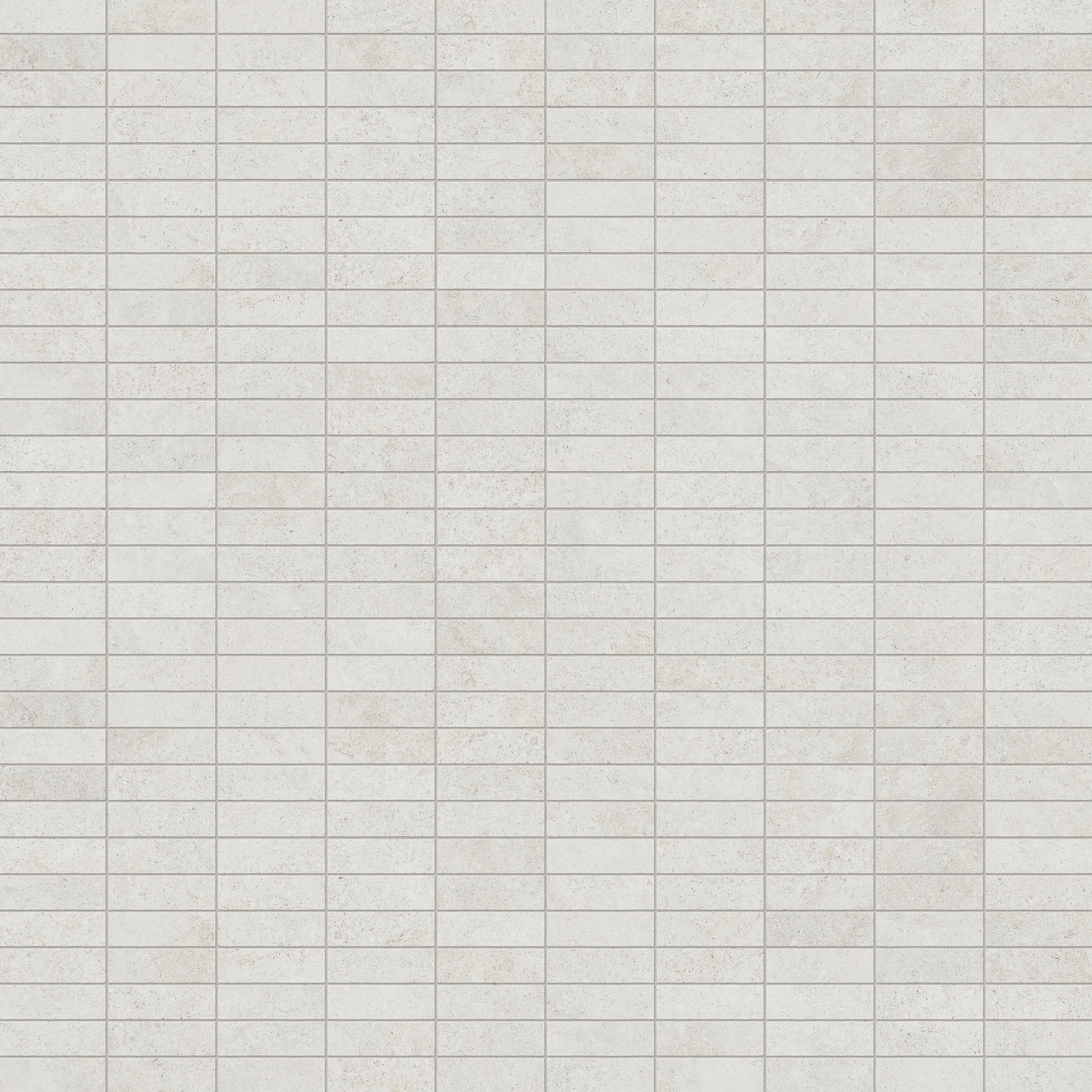 Adeline 1 x 4 Matte Porcelain Mosaic Tile in White Sand - Image 6