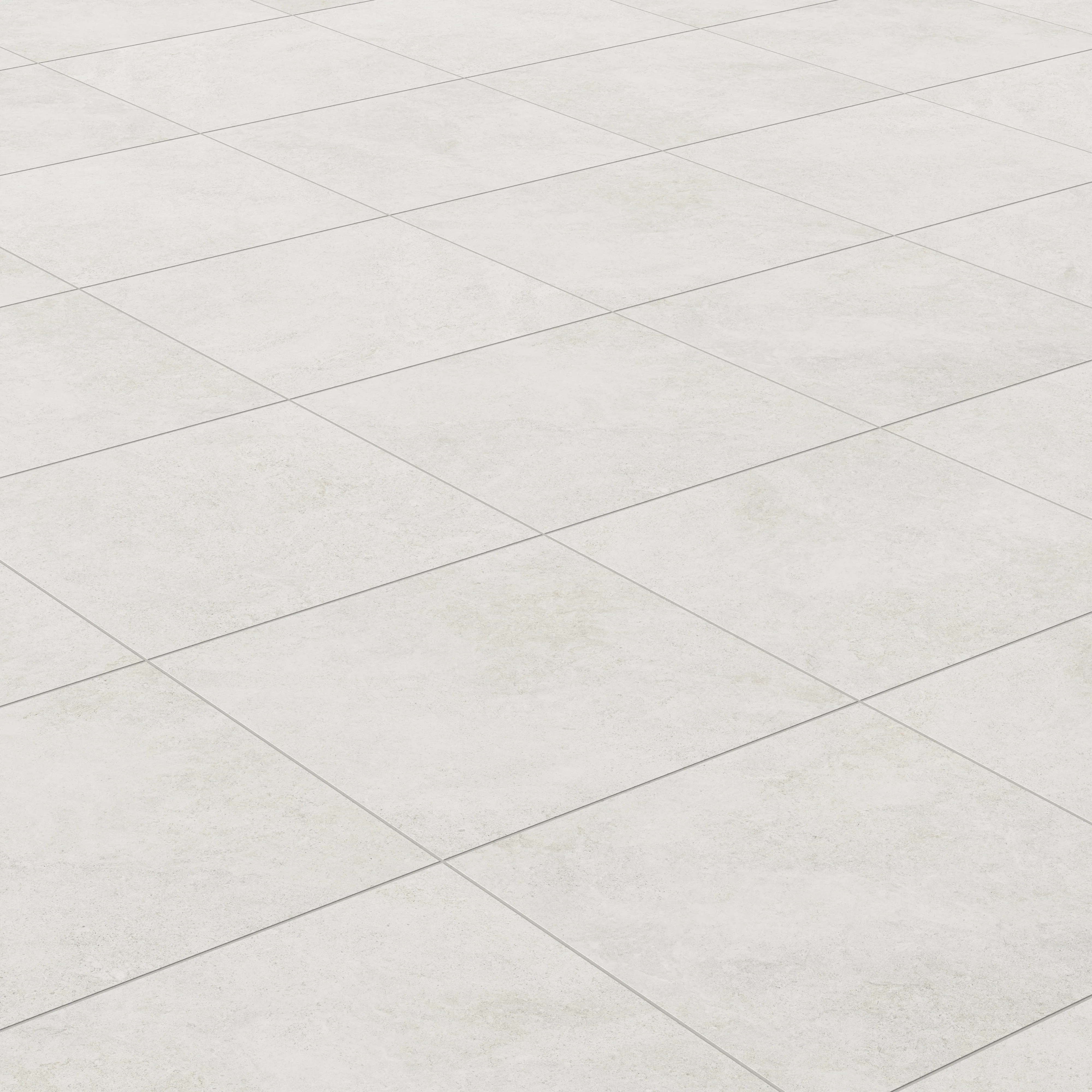 Adeline 24 x 24 Matte Porcelain Tile in White Sand - Image 5