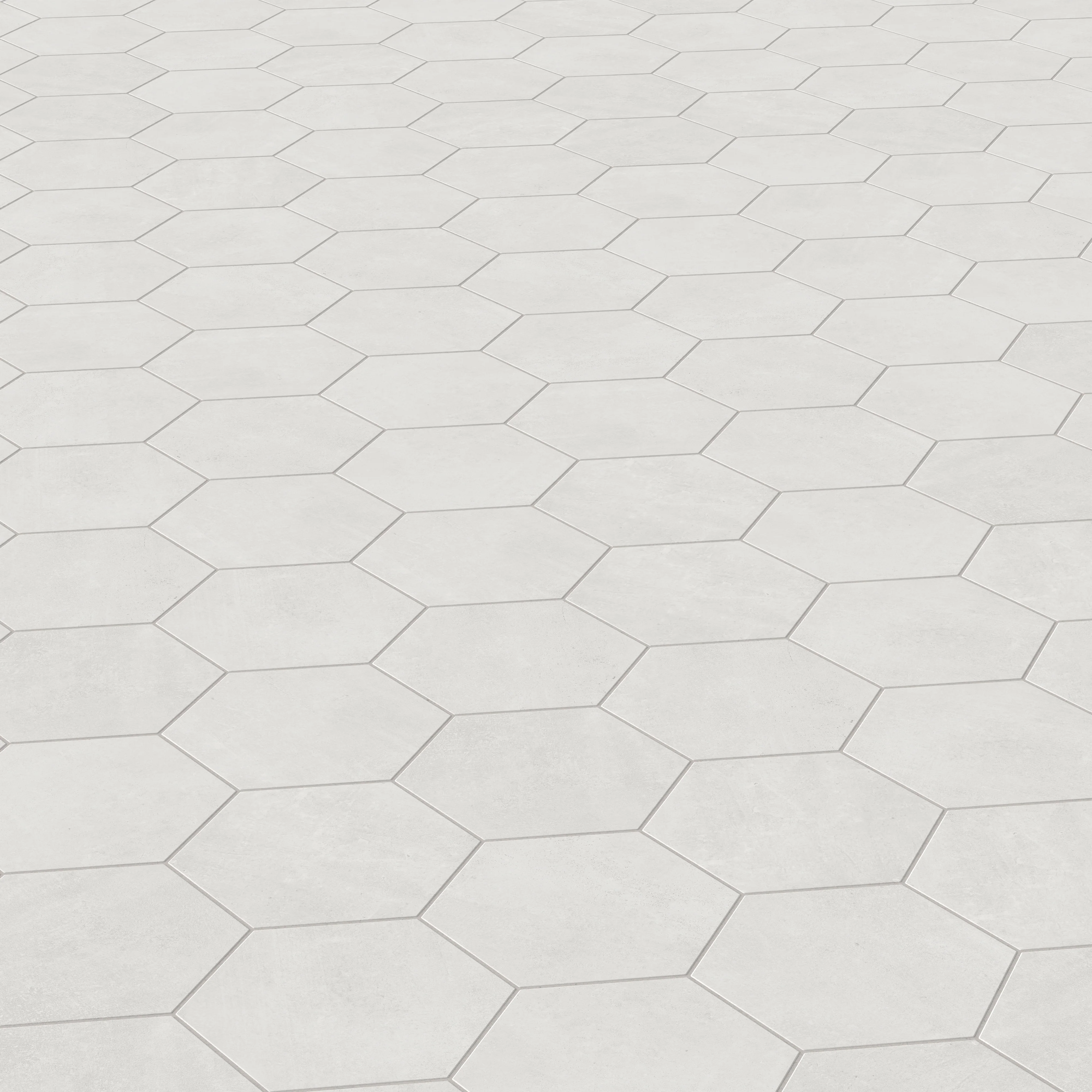 Adrian 7 x 8.25 Matte Porcelain Tile in Frost - Image 5