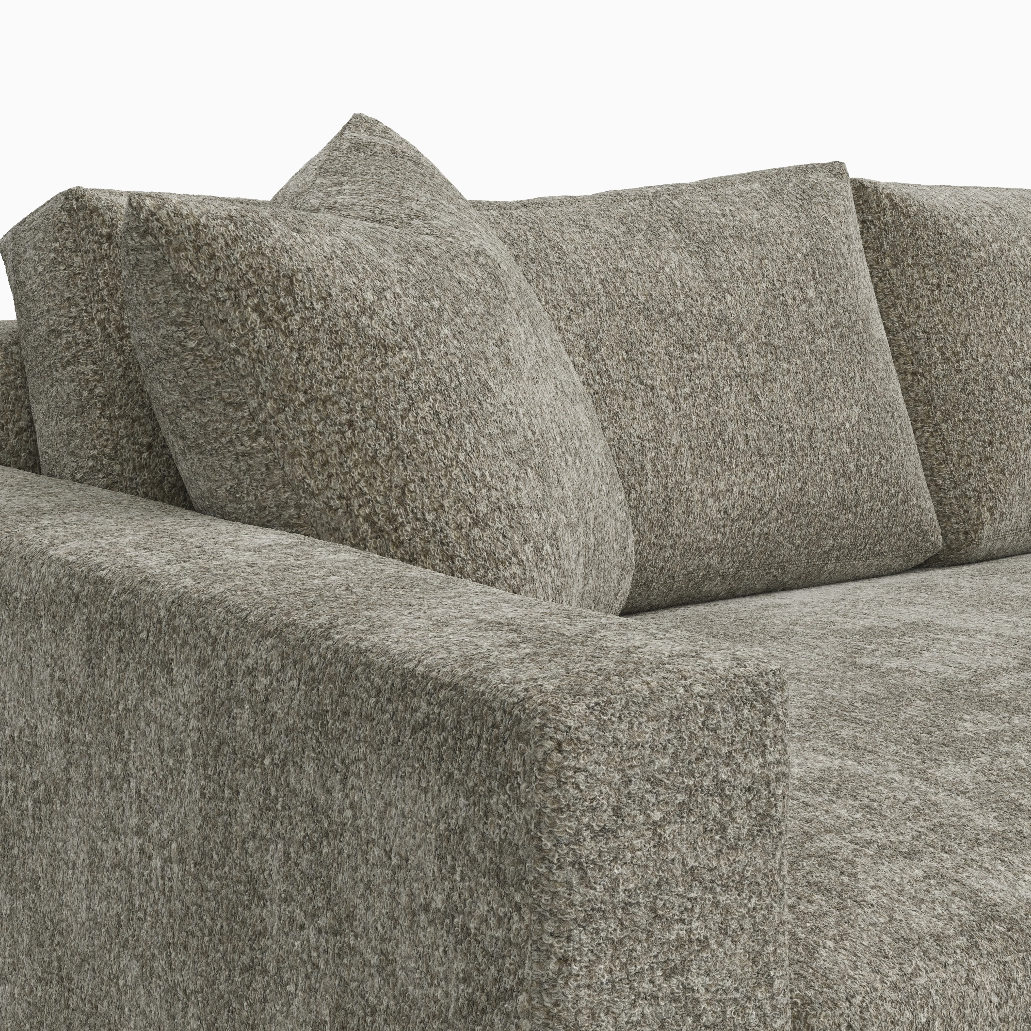 Aleric Sofa in Mushroom, 86" - Image 3