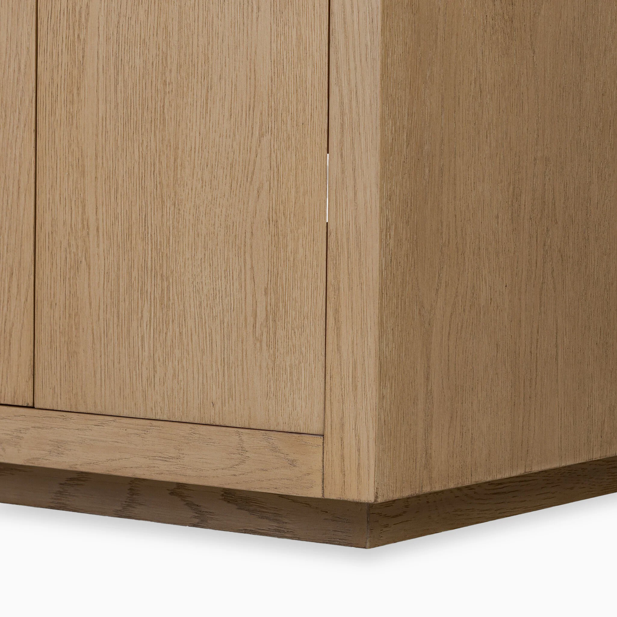 Alisa 72" Double Vanity in Satin Light Wash Oak Veneer with Carrara Marble Top - Image 9