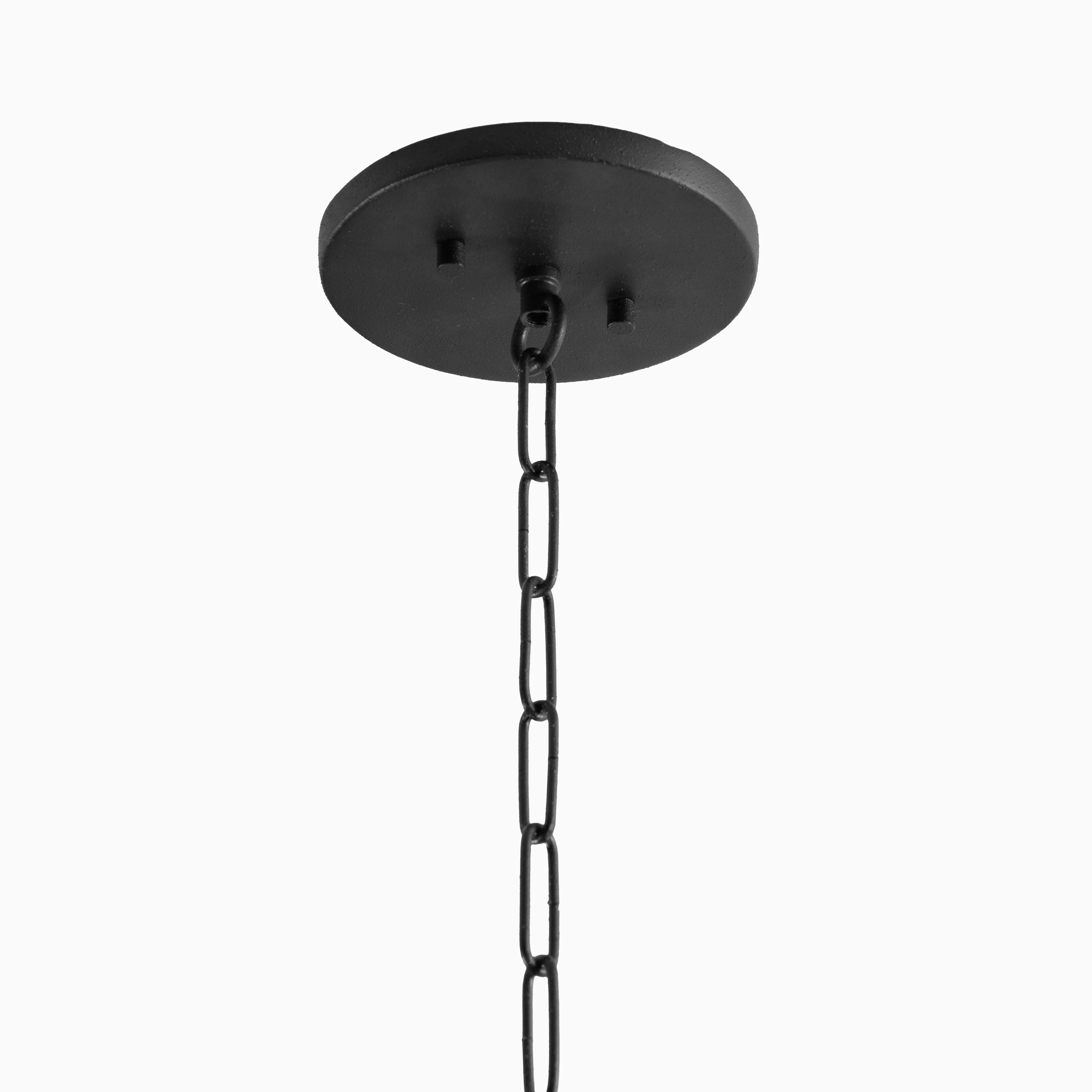 Ameena Lantern In Textured Black - Image 7