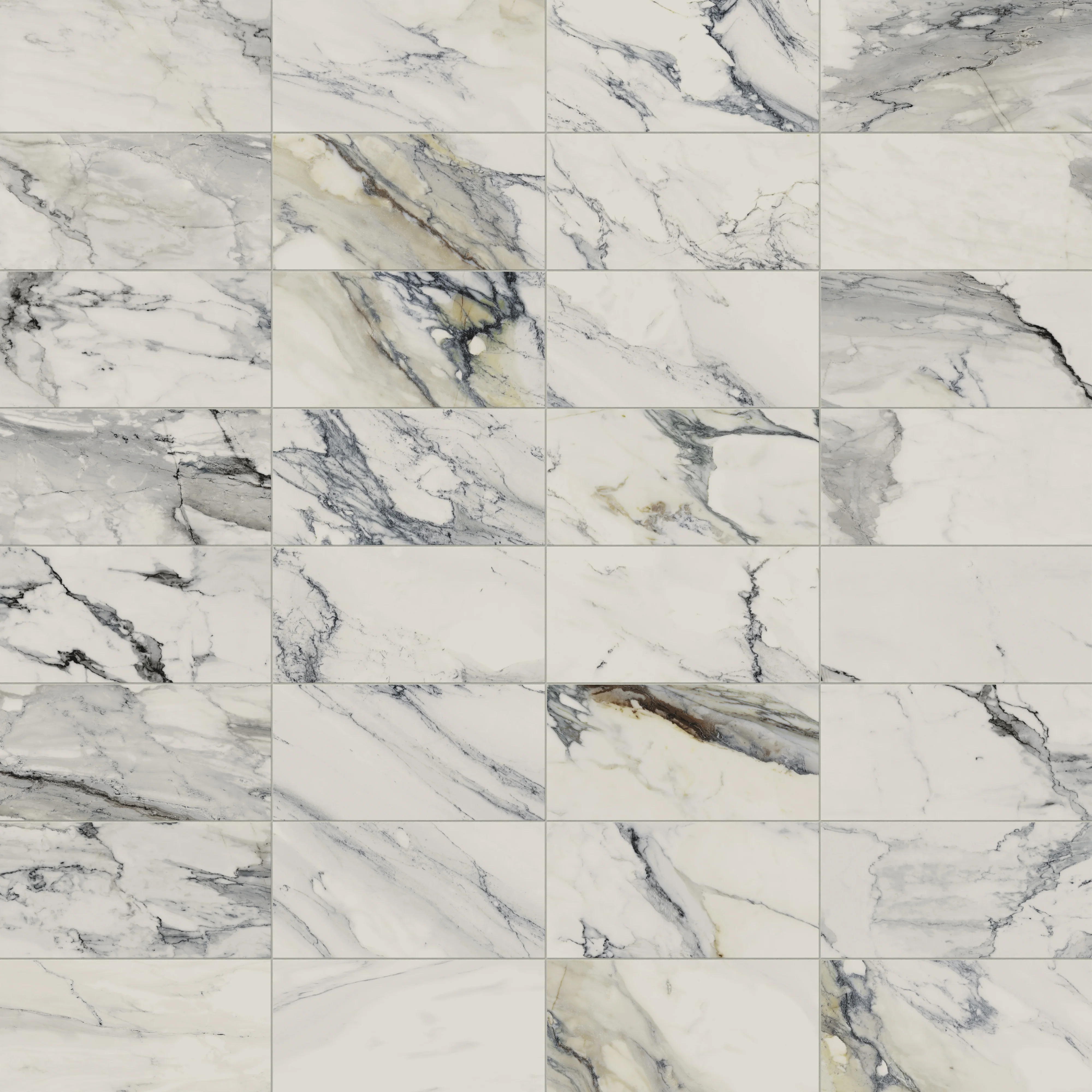Aniston 12 x 24 Matte Porcelain Tile in Calacatta Antico - Image 5