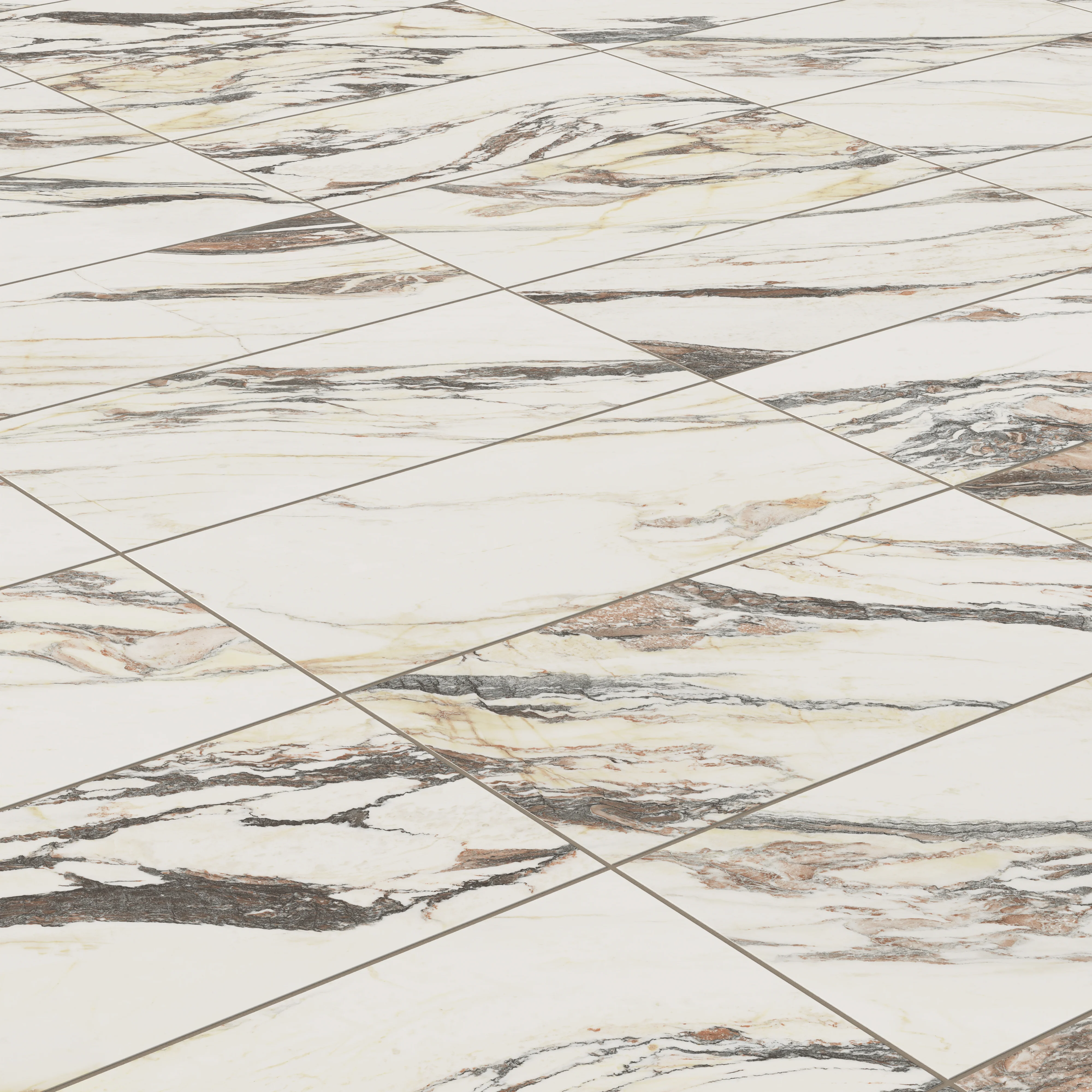 Aniston 12 x 24 Matte Porcelain Tile in Calacatta Viola - Image 5