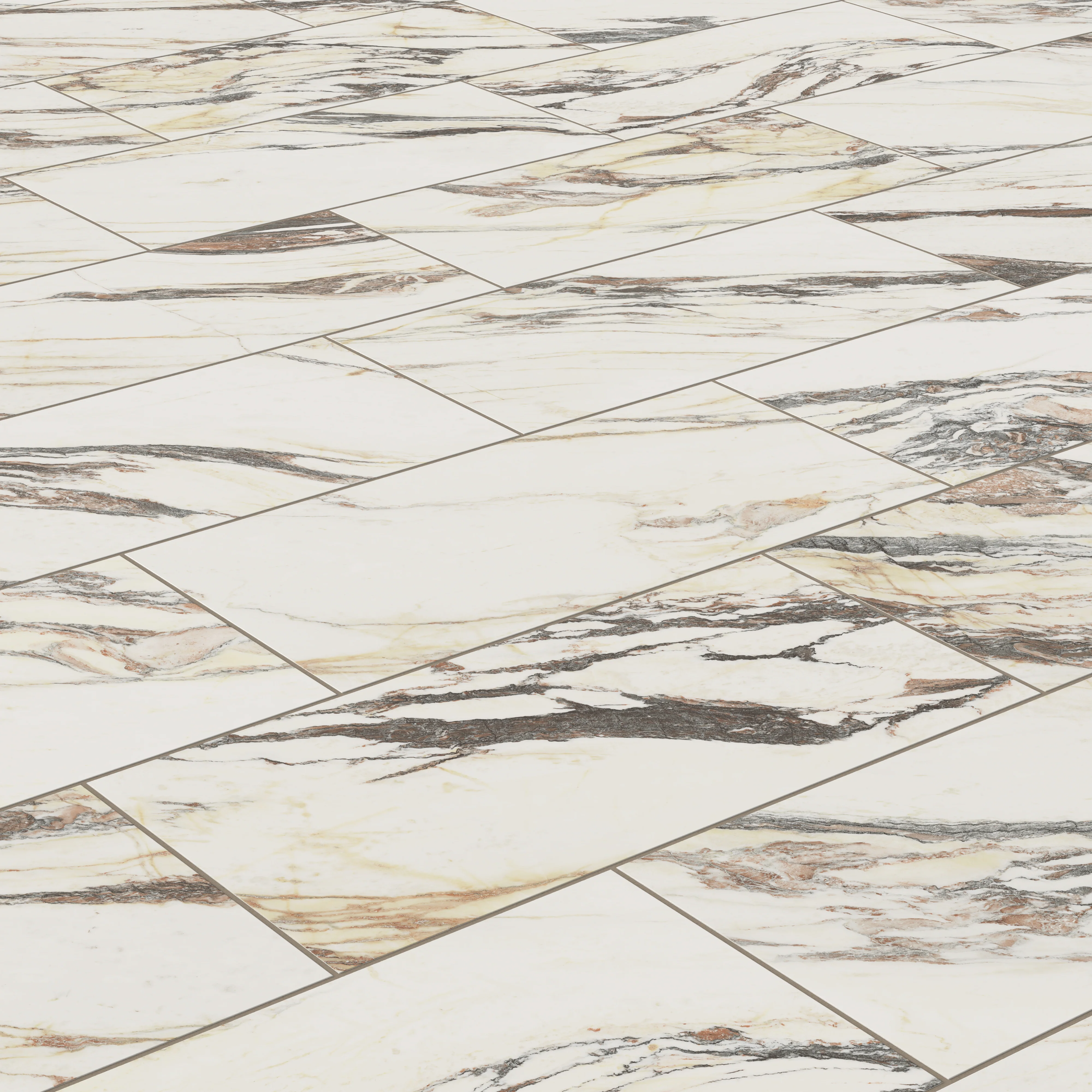 Aniston 12 x 24 Matte Porcelain Tile in Calacatta Viola - Image 7