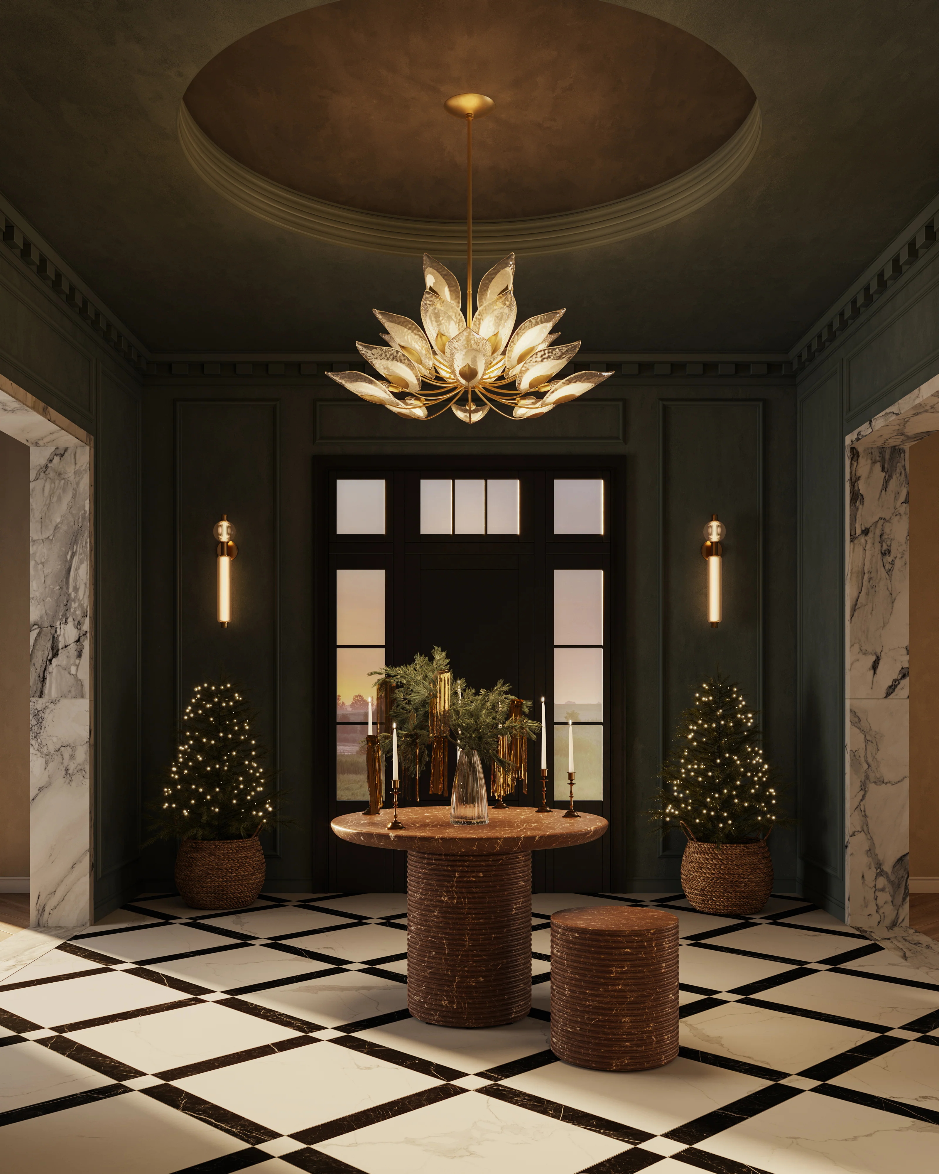 Aniston 24 x 48 Matte Porcelain Tile in Calacatta Antico - Image 16
