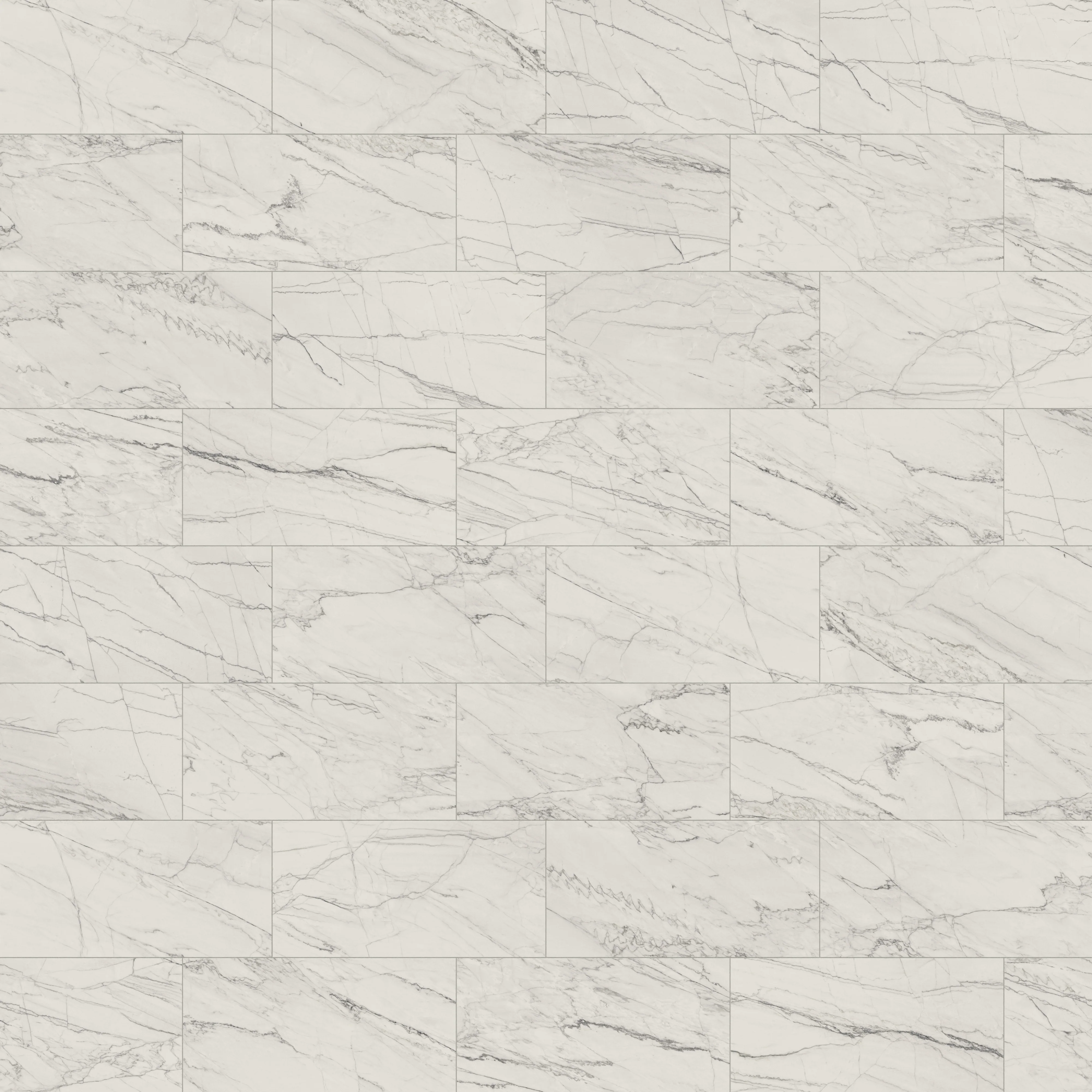 Aniston 24 x 48 Matte Porcelain Tile in Calacatta Quartzite - Image 11