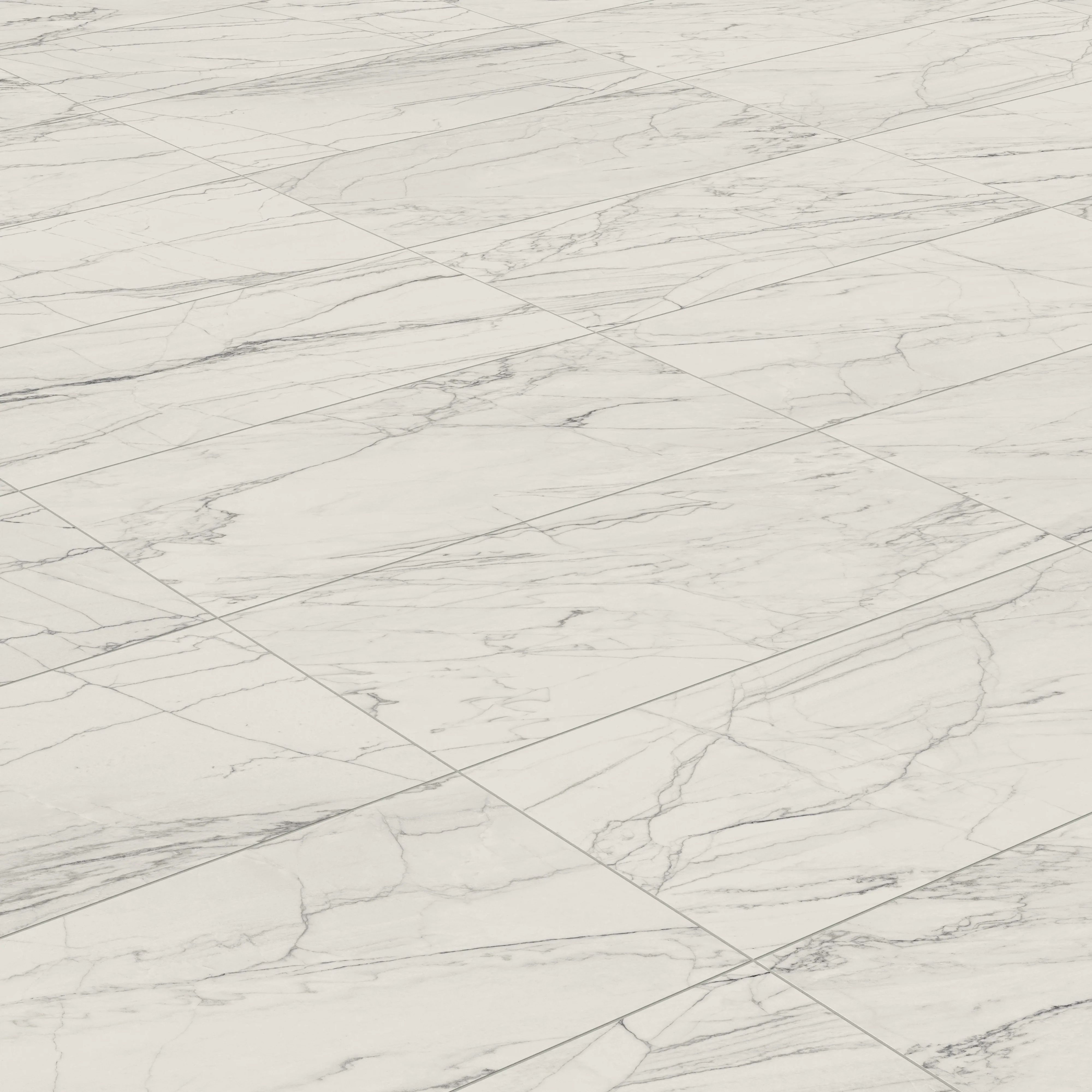 Aniston 24 x 48 Matte Porcelain Tile in Calacatta Quartzite - Image 5