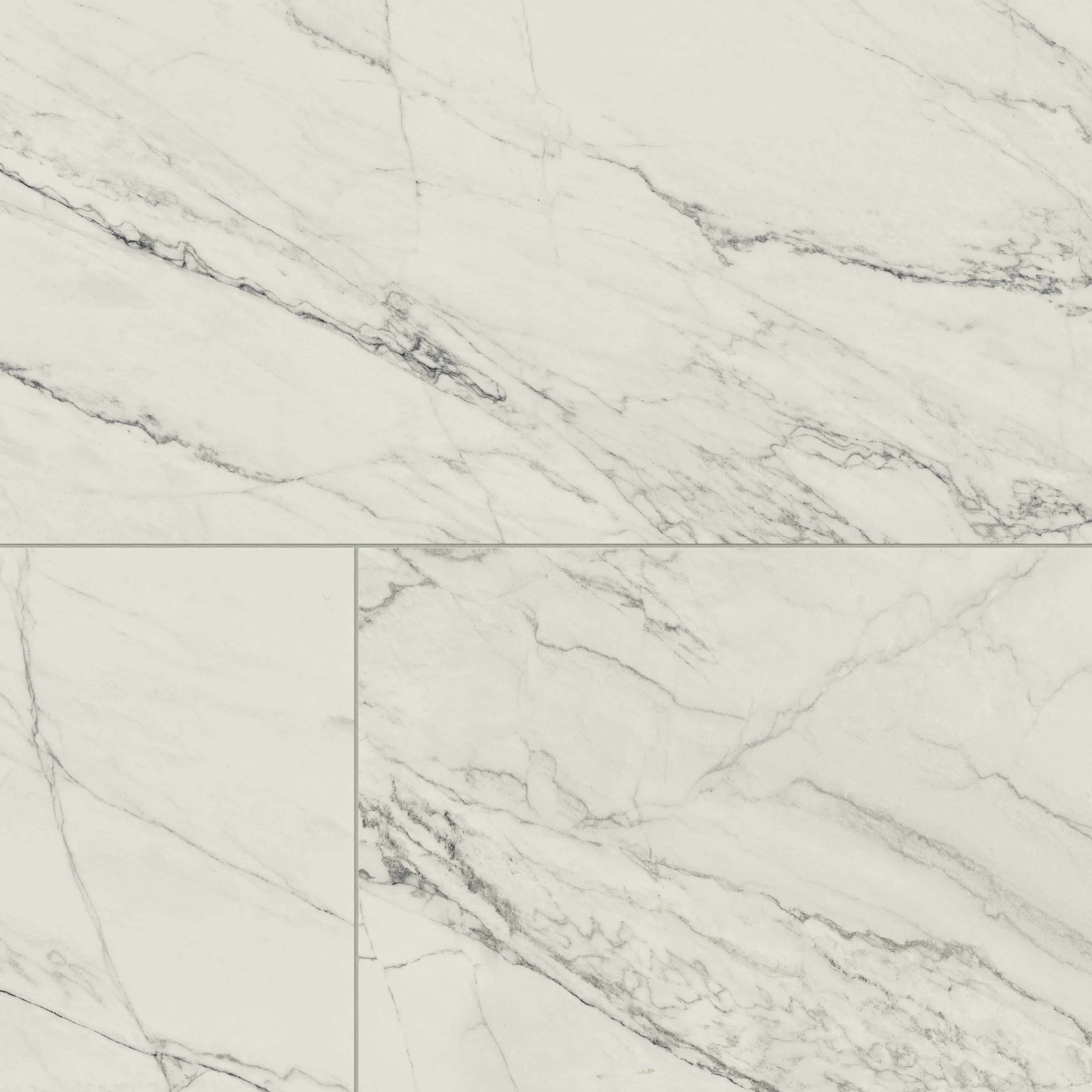 Aniston 24 x 48 Matte Porcelain Tile in Calacatta Quartzite - Image 8