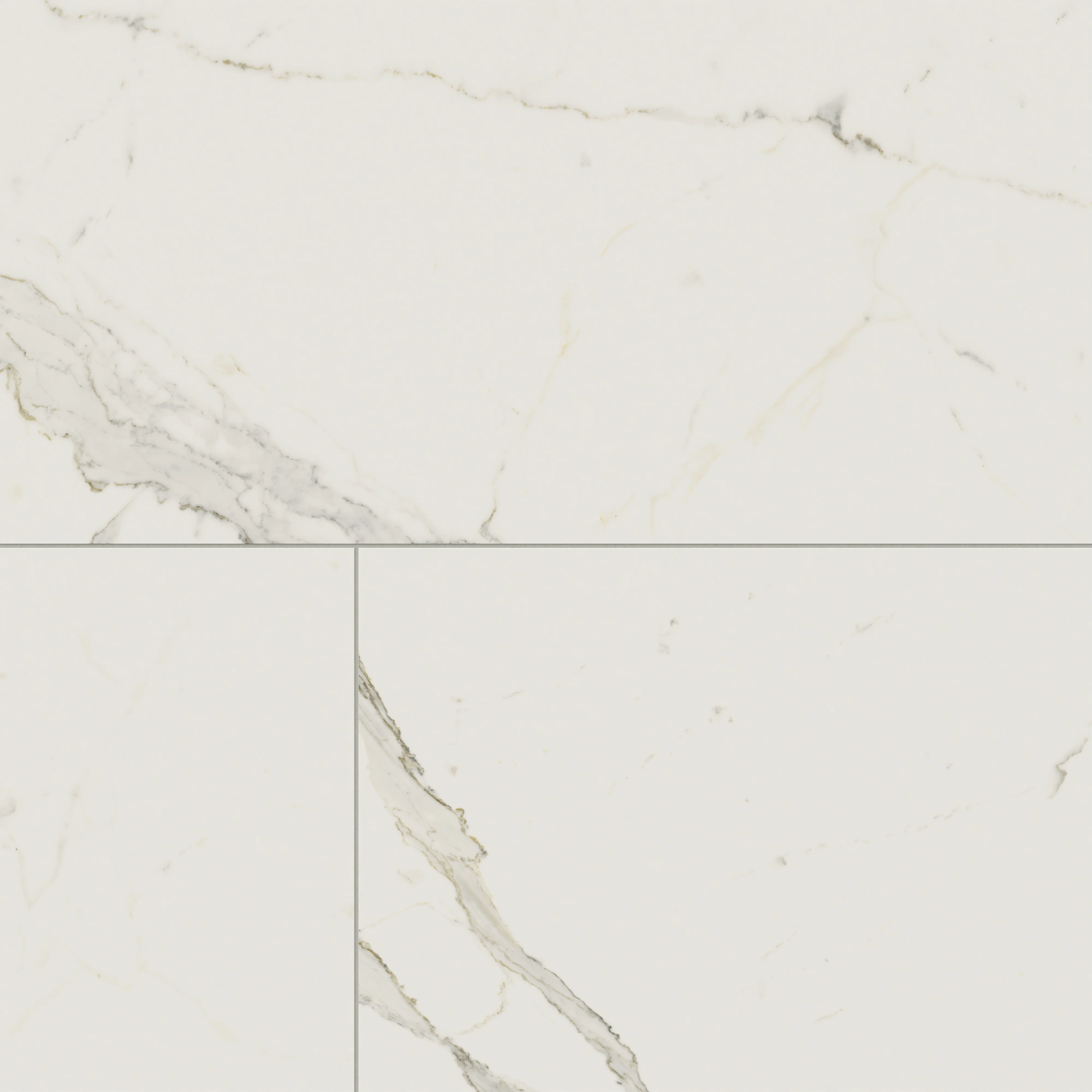 Aniston 24 x 48 Matte Porcelain Tile in Calacatta Top - Image 8