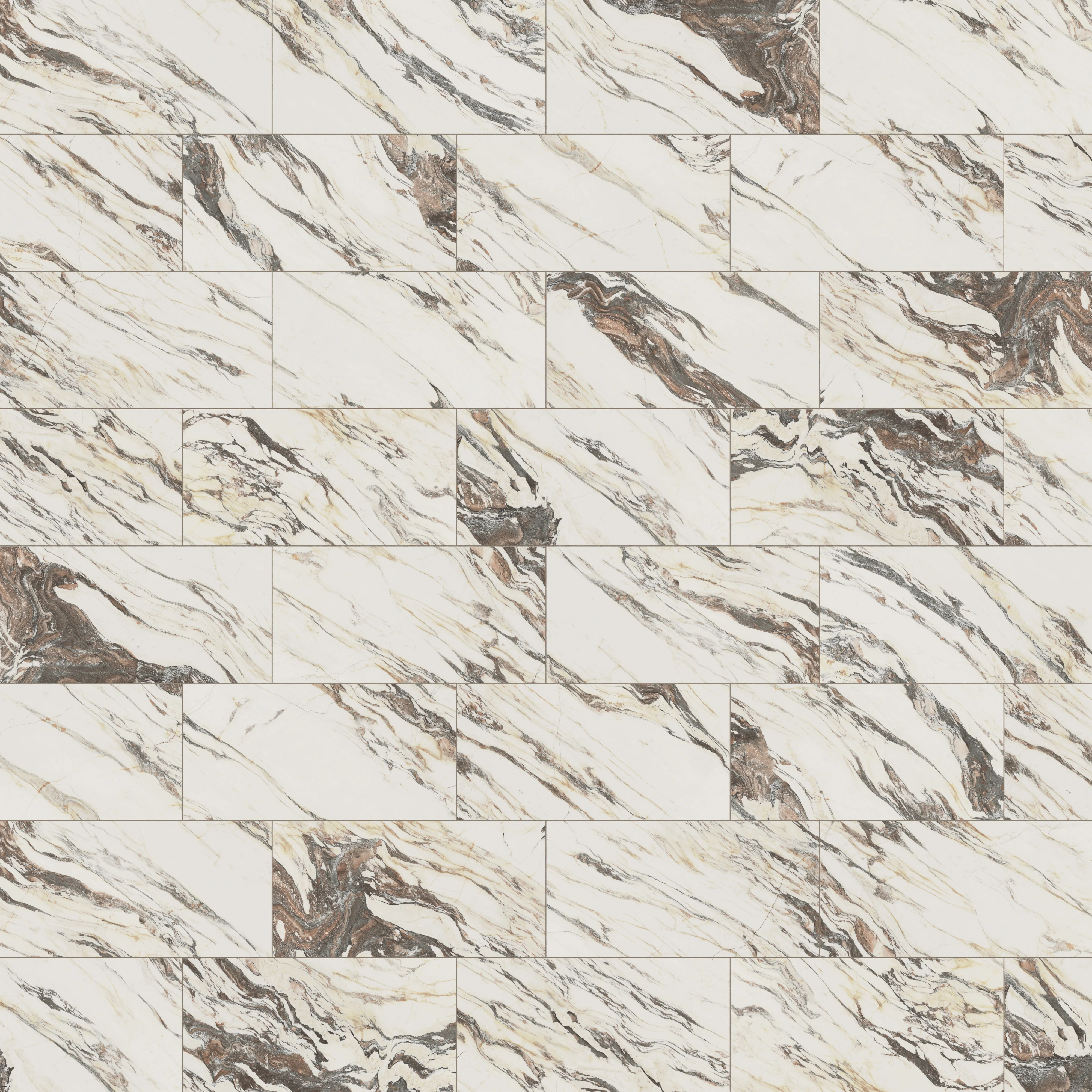 Aniston 24 x 48 Matte Porcelain Tile in Calacatta Viola - Image 11
