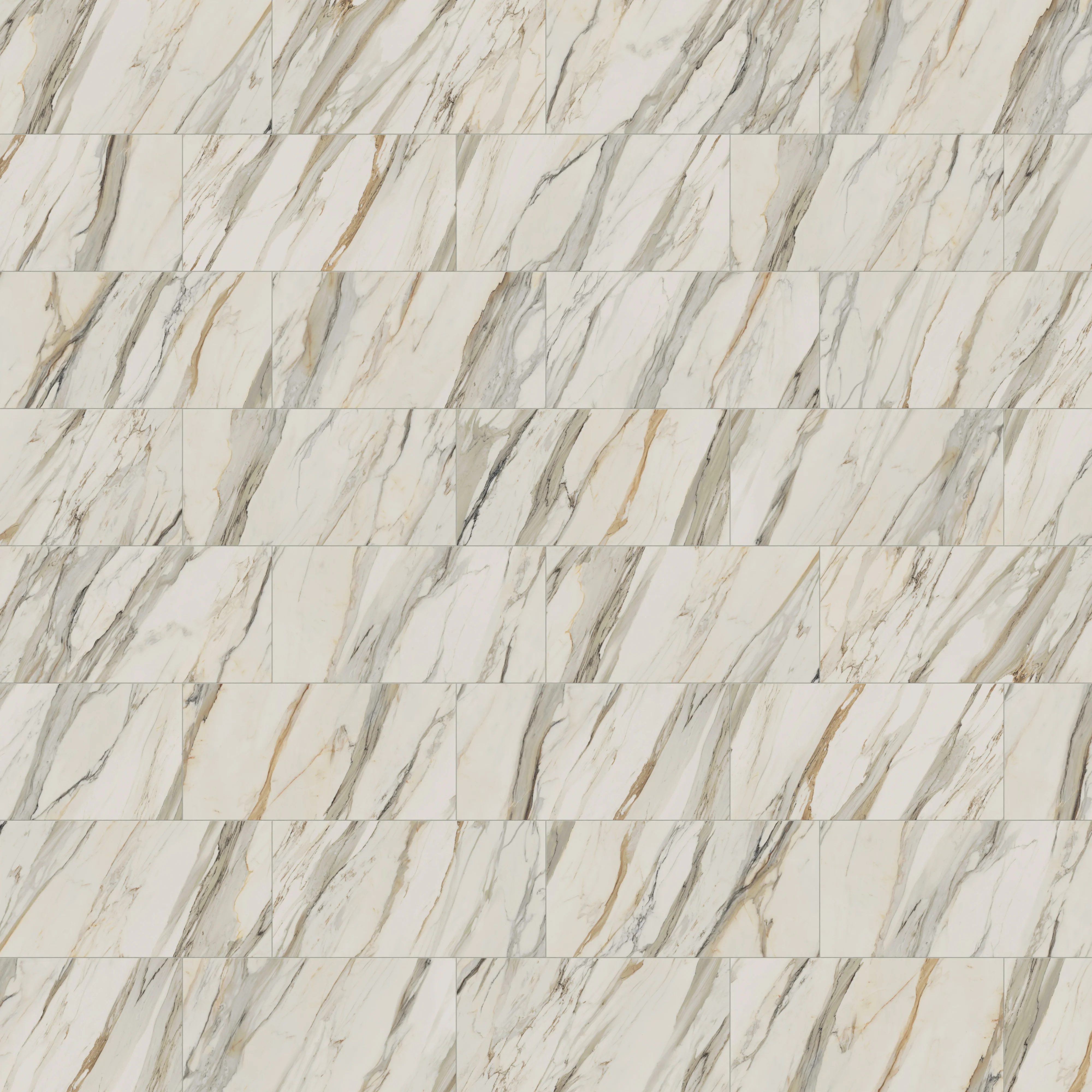 Aniston 24 x 48 Polished Porcelain Tile in Calacatta Cremo - Image 11