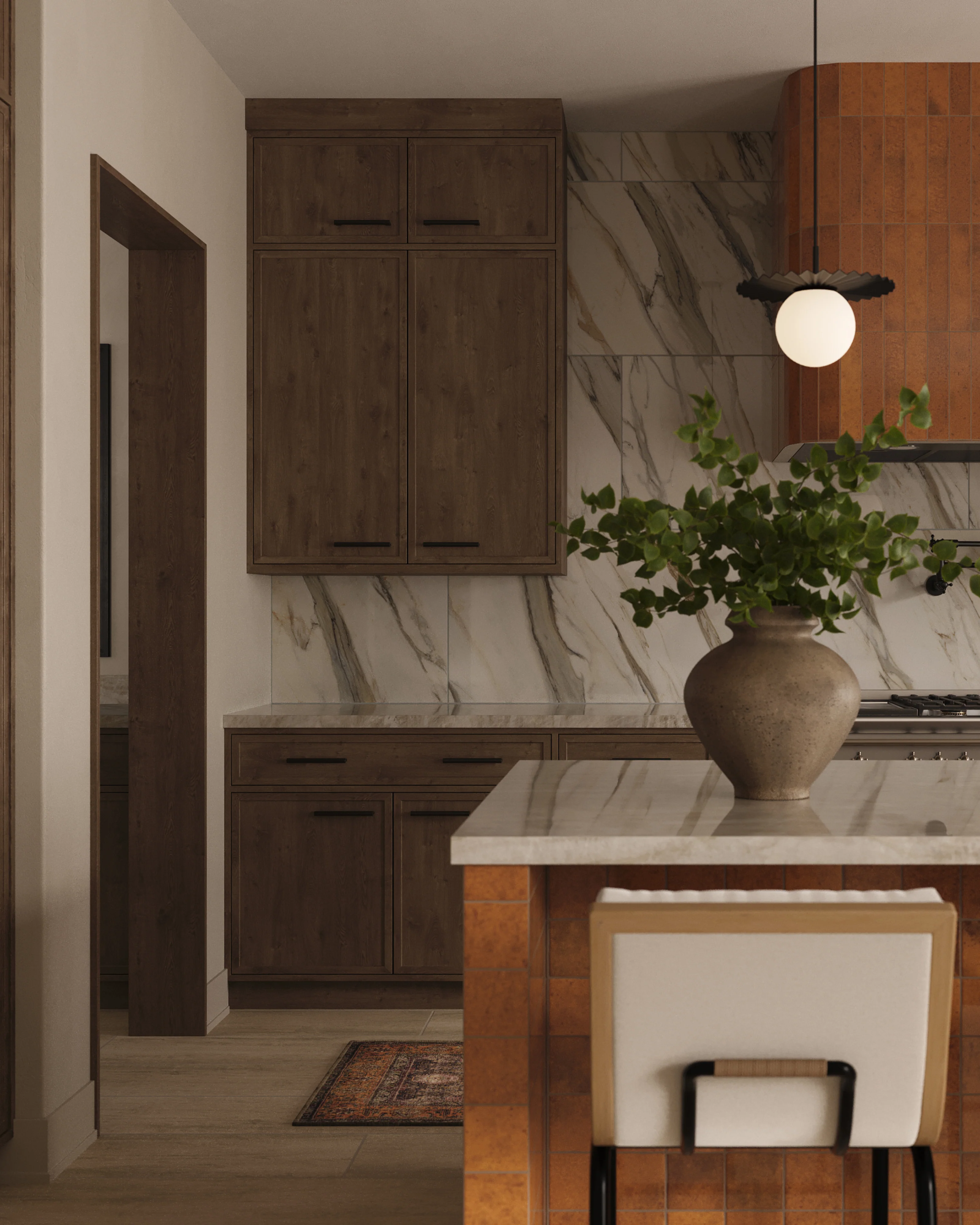 Aniston 24 x 48 Polished Porcelain Tile in Calacatta Cremo - Image 15