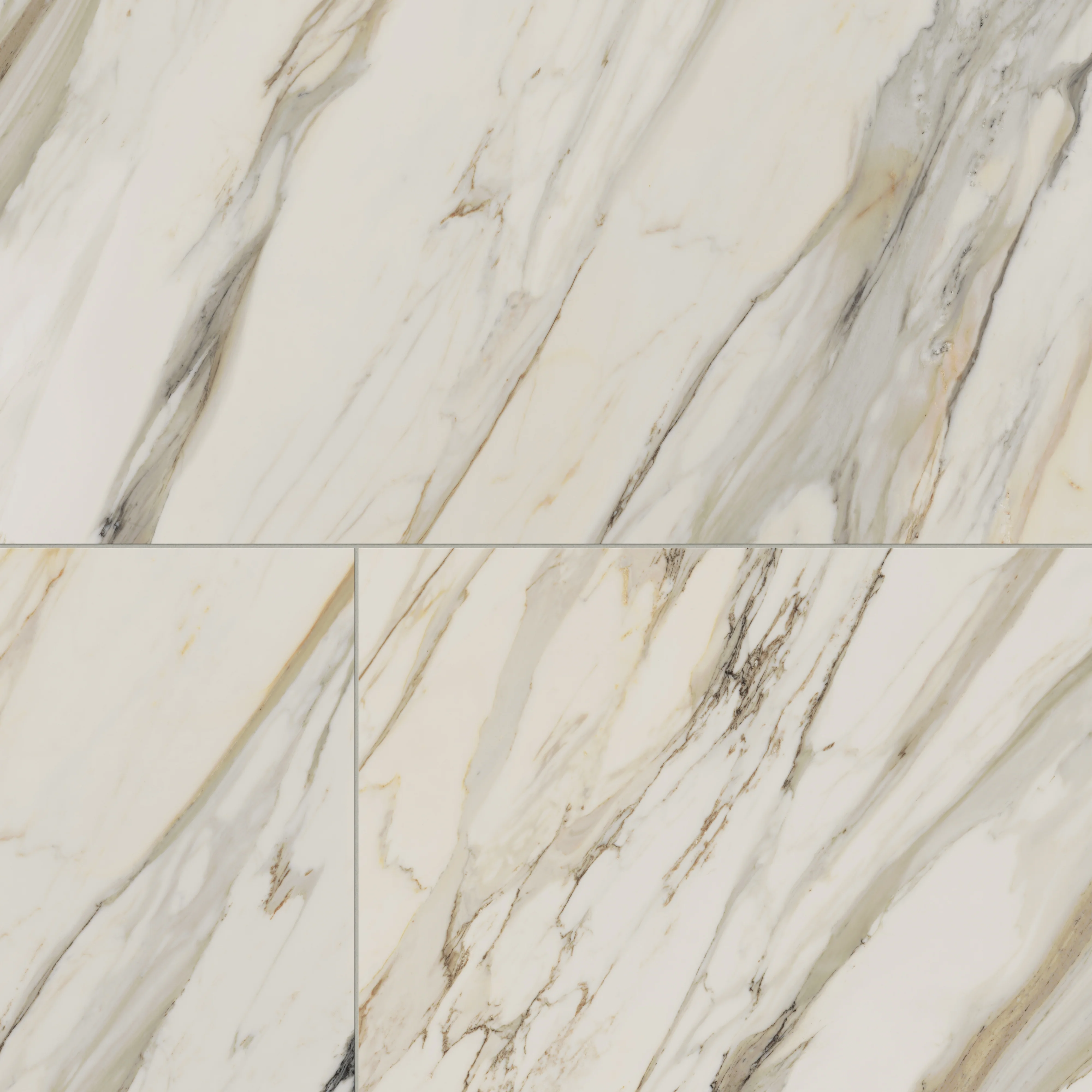 Aniston 24 x 48 Polished Porcelain Tile in Calacatta Cremo - Image 8
