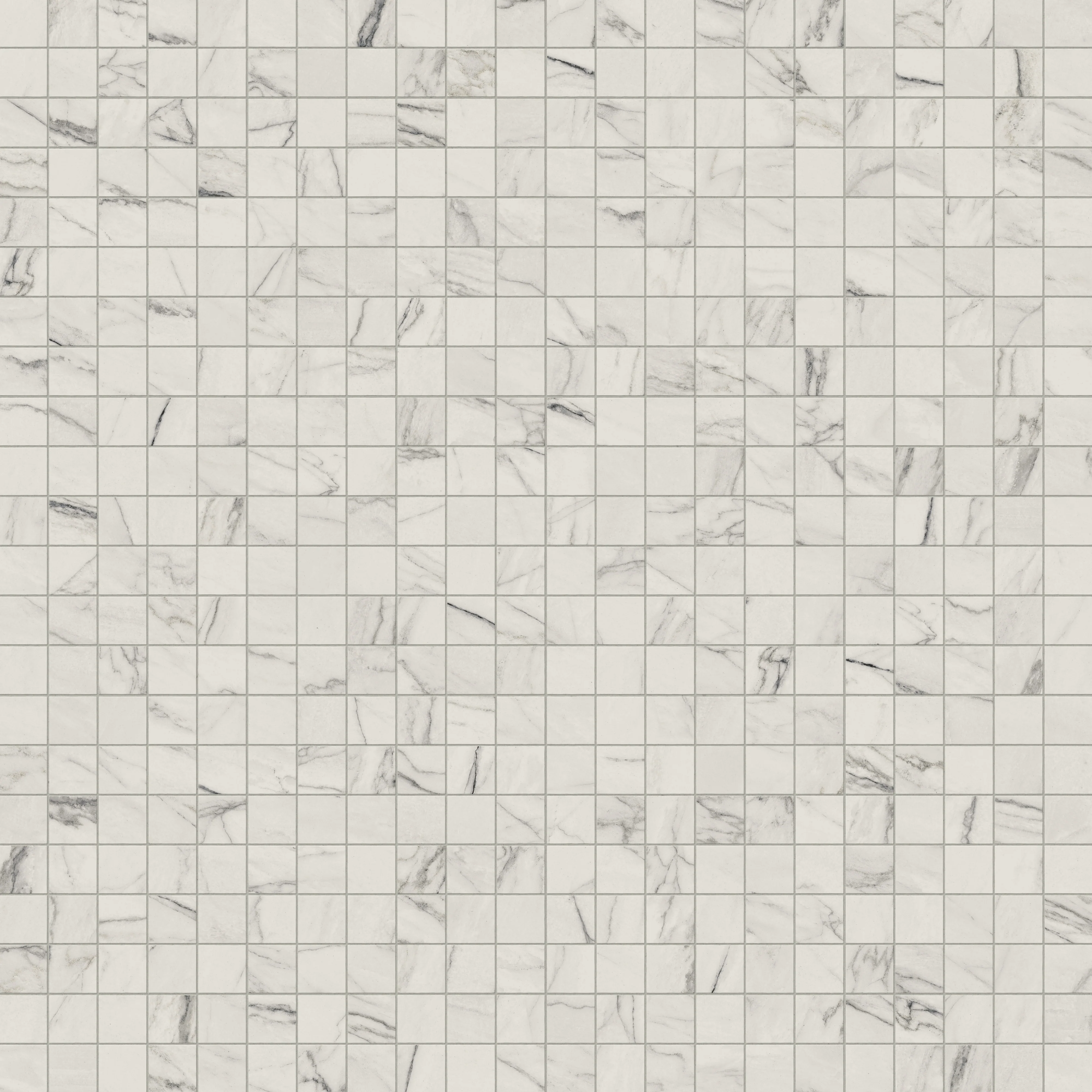 Aniston 2 x 2 Matte Porcelain Mosaic Tile in Calacatta Quartzite - Image 9