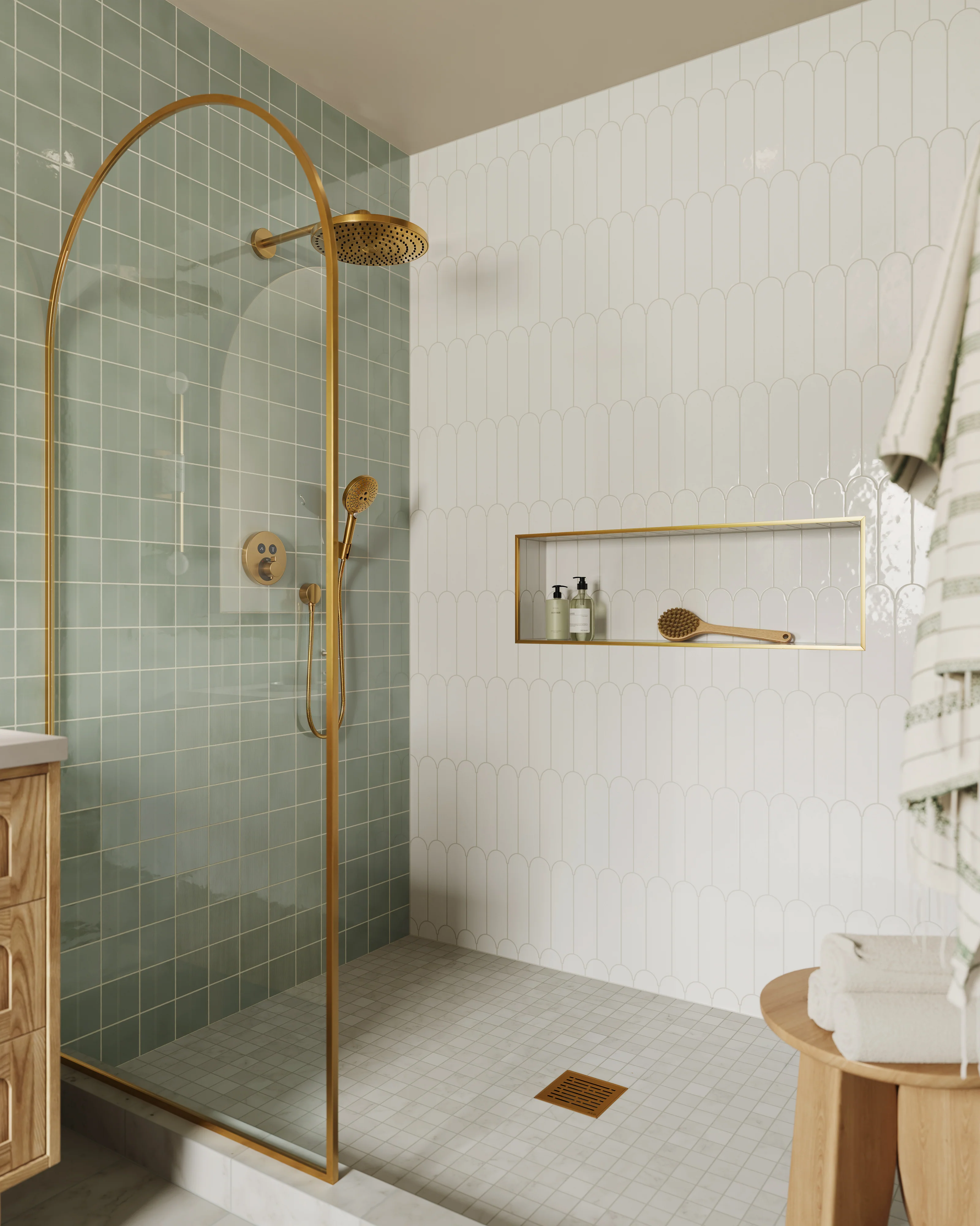 Aniston 2 x 2 Matte Porcelain Mosaic Tile in Carrara Bianco - Image 14