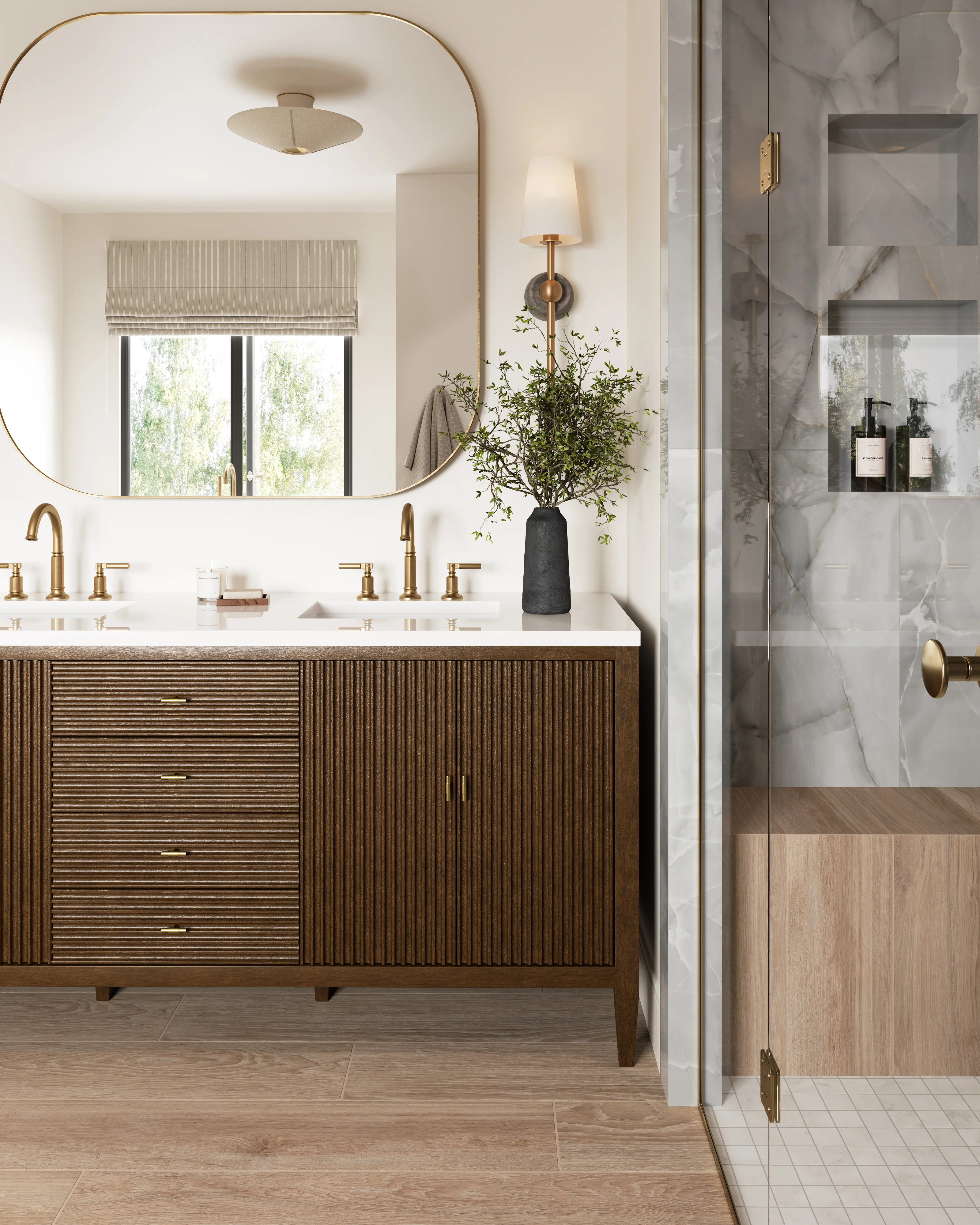 Aniston 2 x 2 Matte Porcelain Mosaic Tile in Carrara Bianco - Image 8