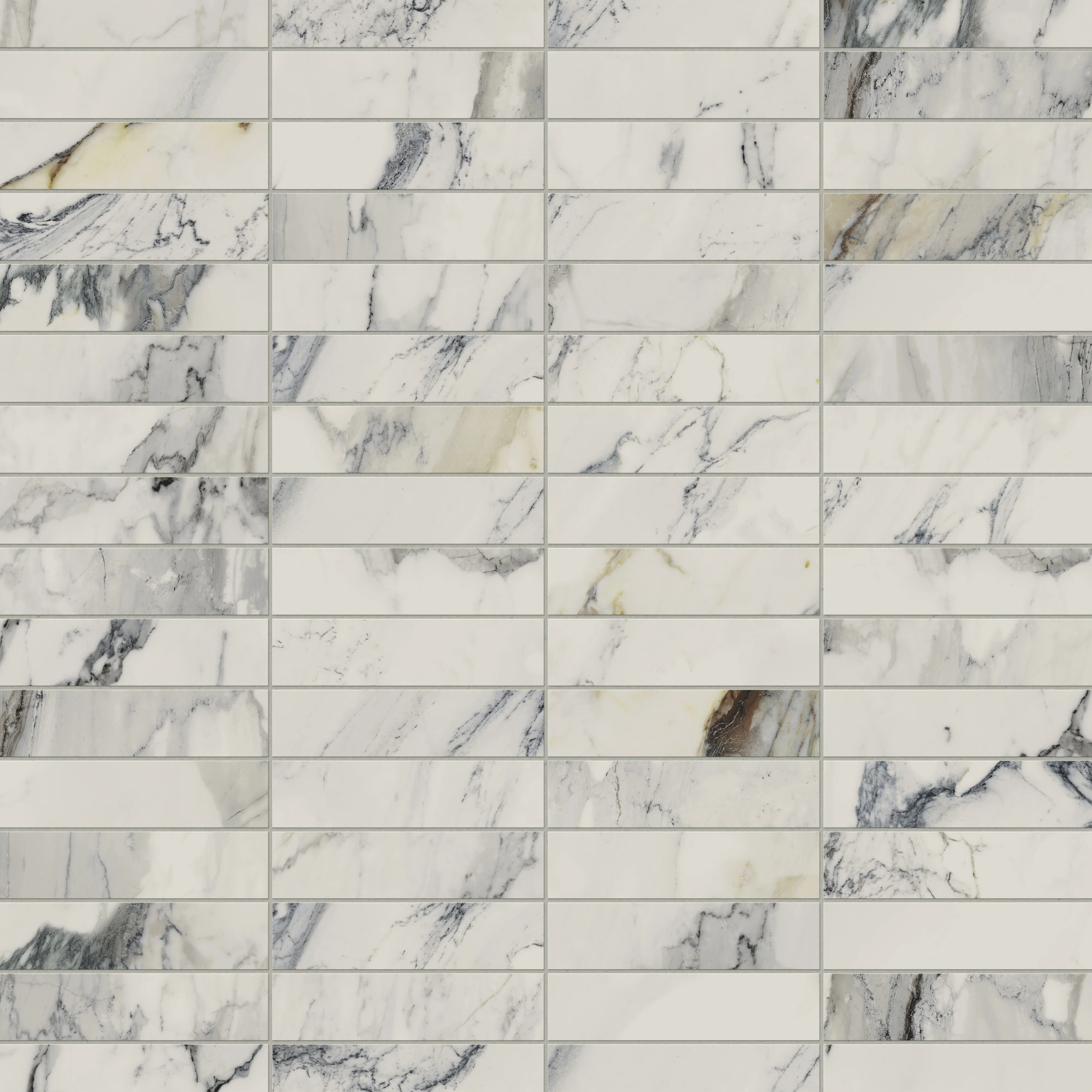 Aniston 3 x 12 Polished Porcelain Tile in Calacatta Antico - Image 8