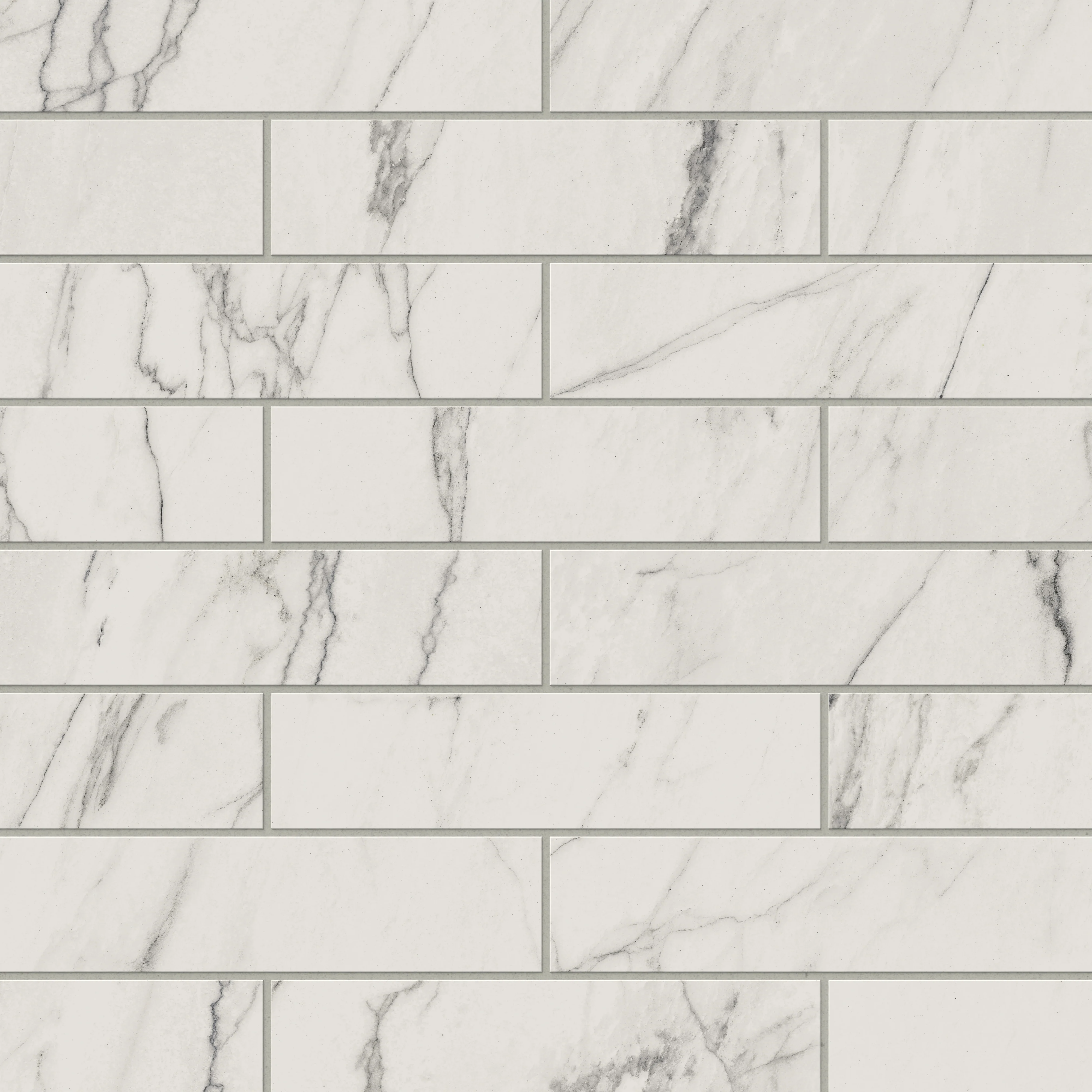 Aniston 3 x 12 Polished Porcelain Tile in Calacatta Quartzite - Image 8