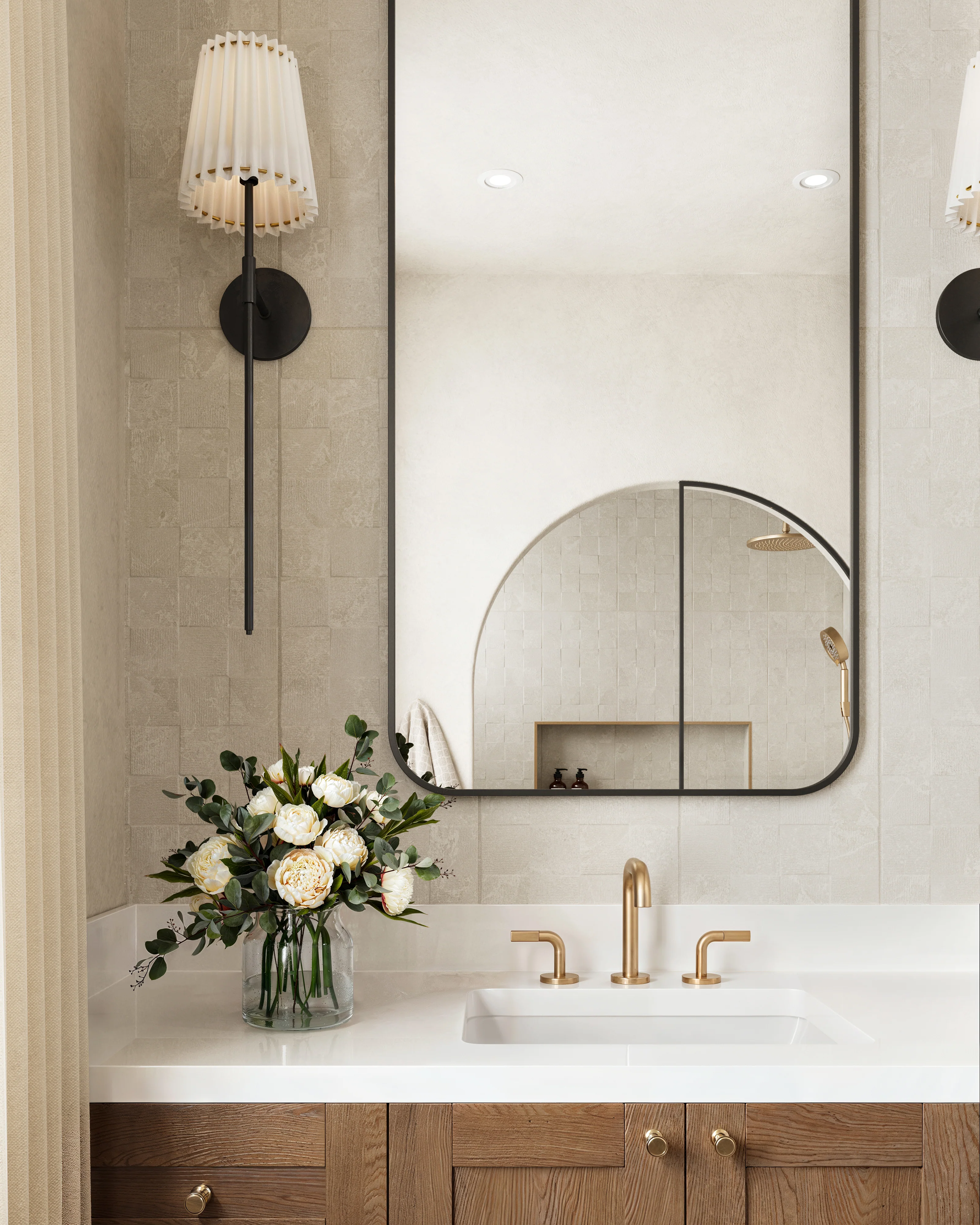 Annalise 12 x 36 Matte Ceramic Tile in Arena Deco - Image 11