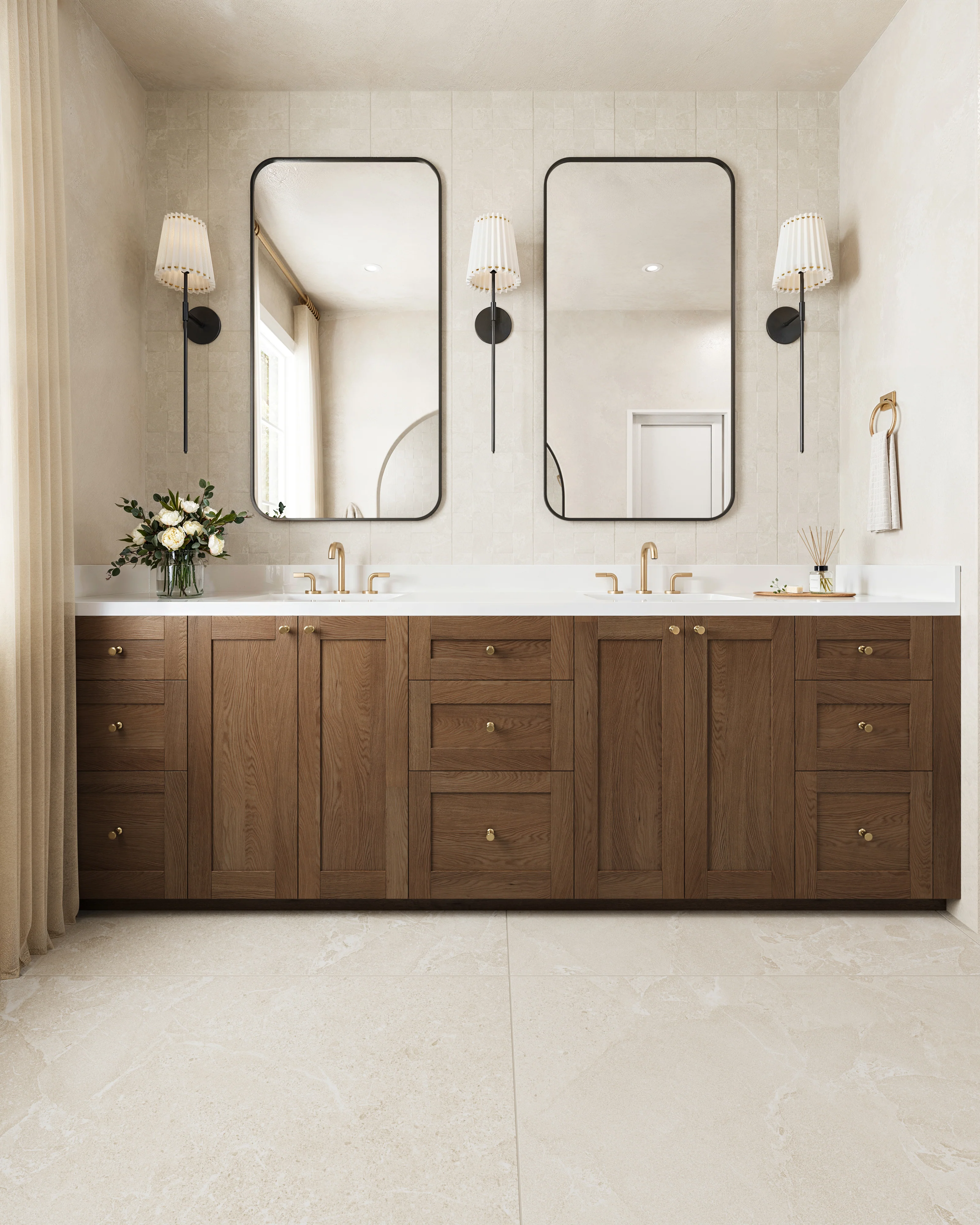 Annalise 12 x 36 Matte Ceramic Tile in Arena Deco - Image 7