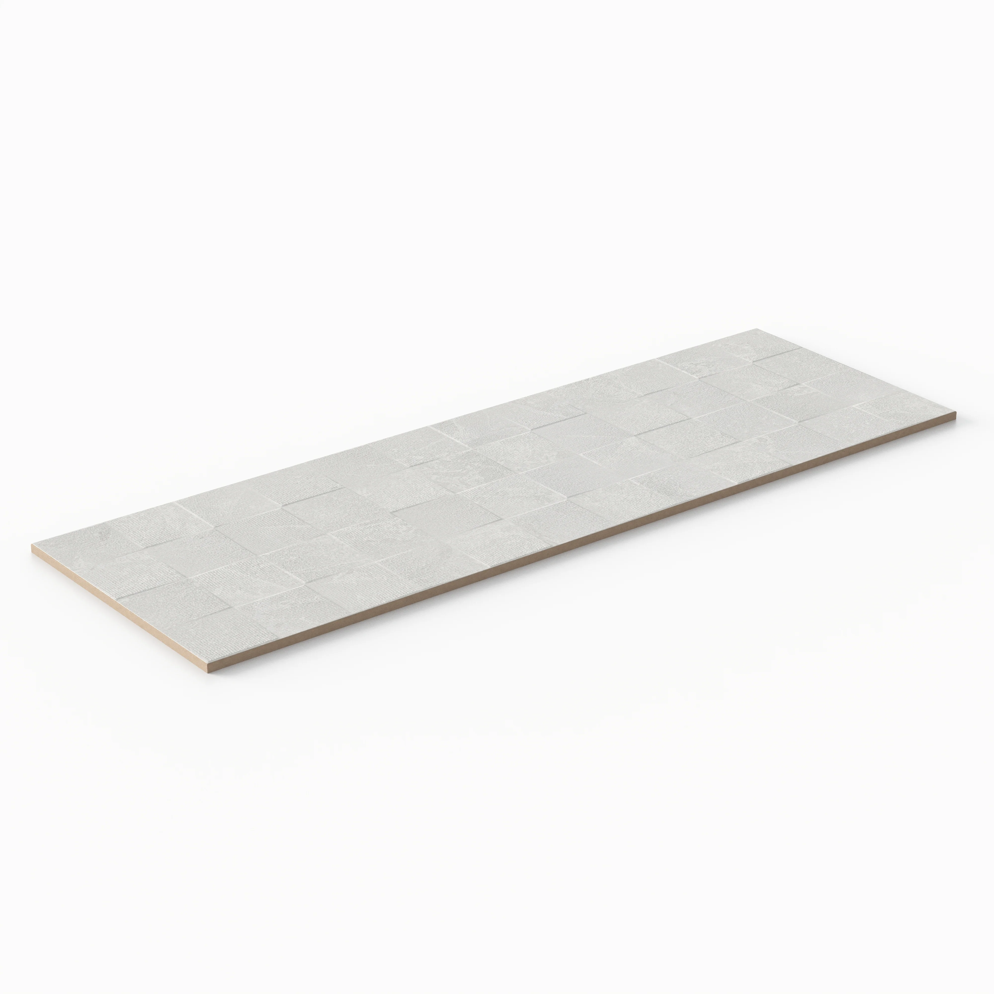 Annalise 12 x 36 Matte Ceramic Tile in Blanco Deco - Image 3