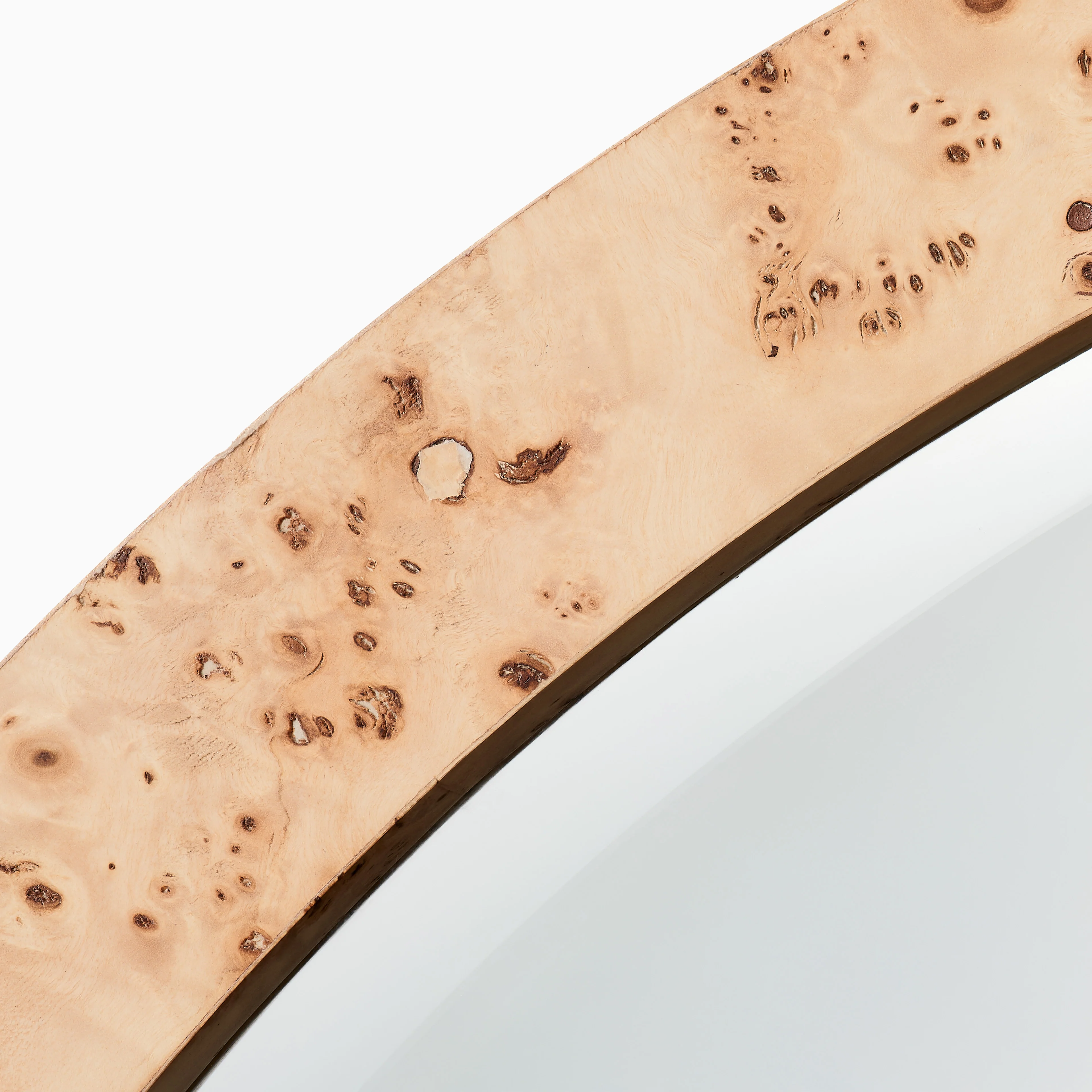 Arelisse Round Mirror in Natural - Image 3