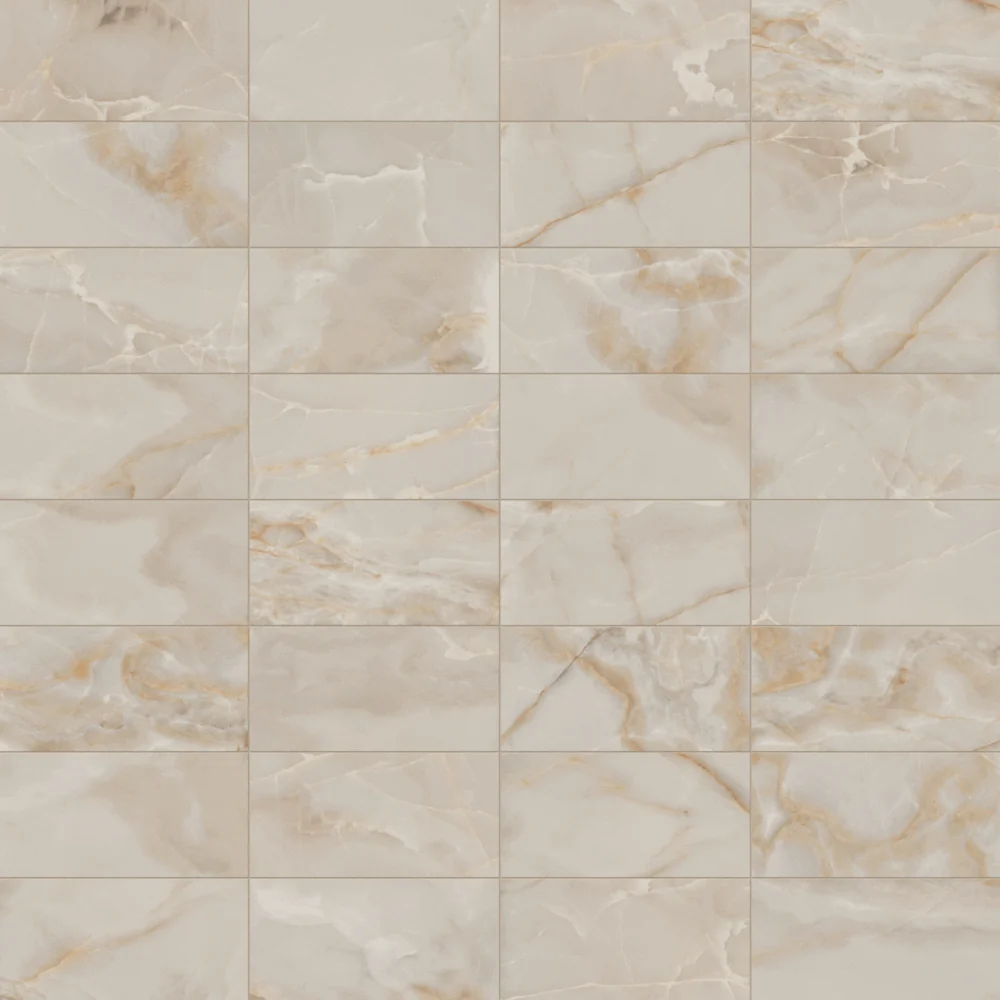 Astrid 12 x 24 Polished Porcelain Tile in Beige - Image 5