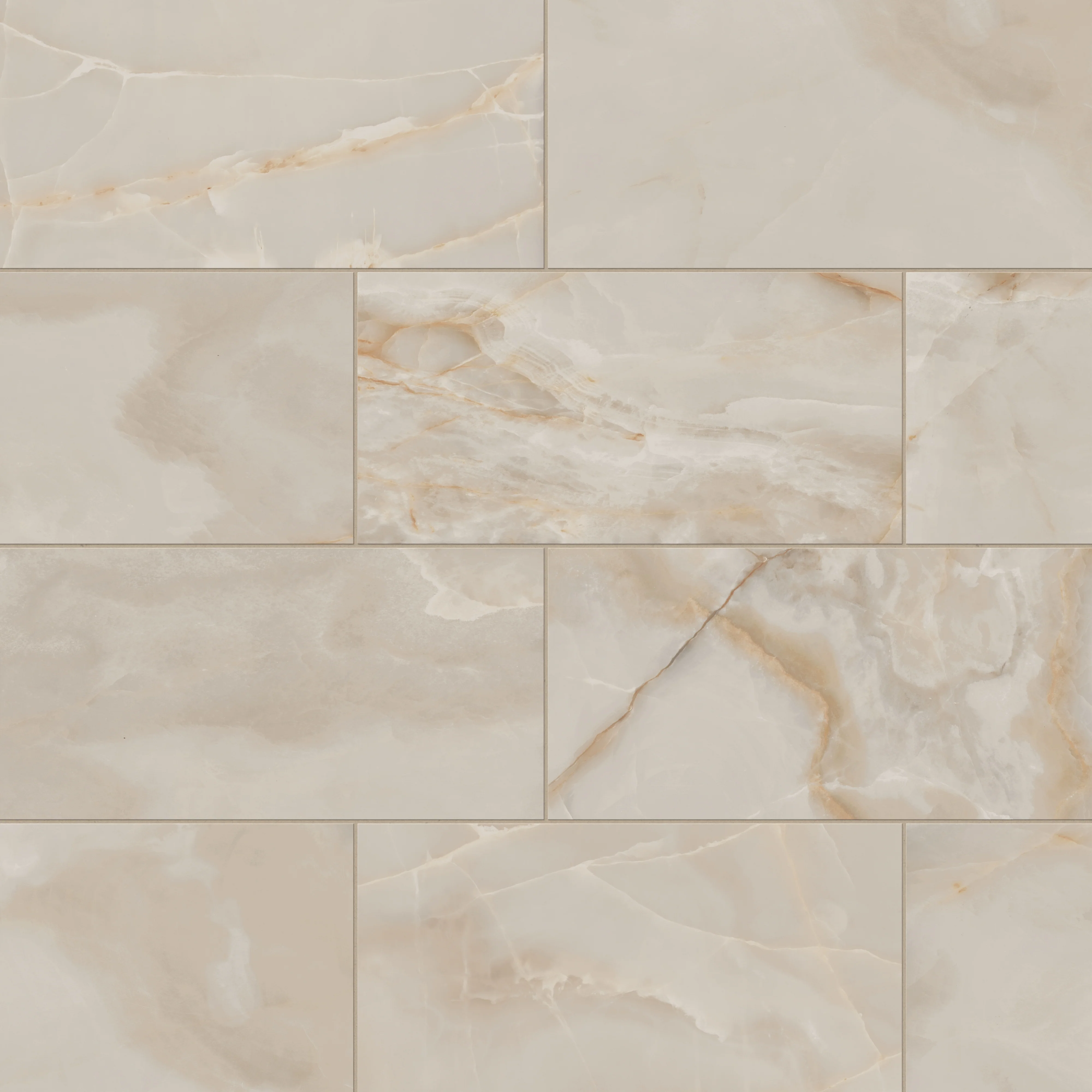 Astrid 12 x 24 Polished Porcelain Tile in Beige - Image 7