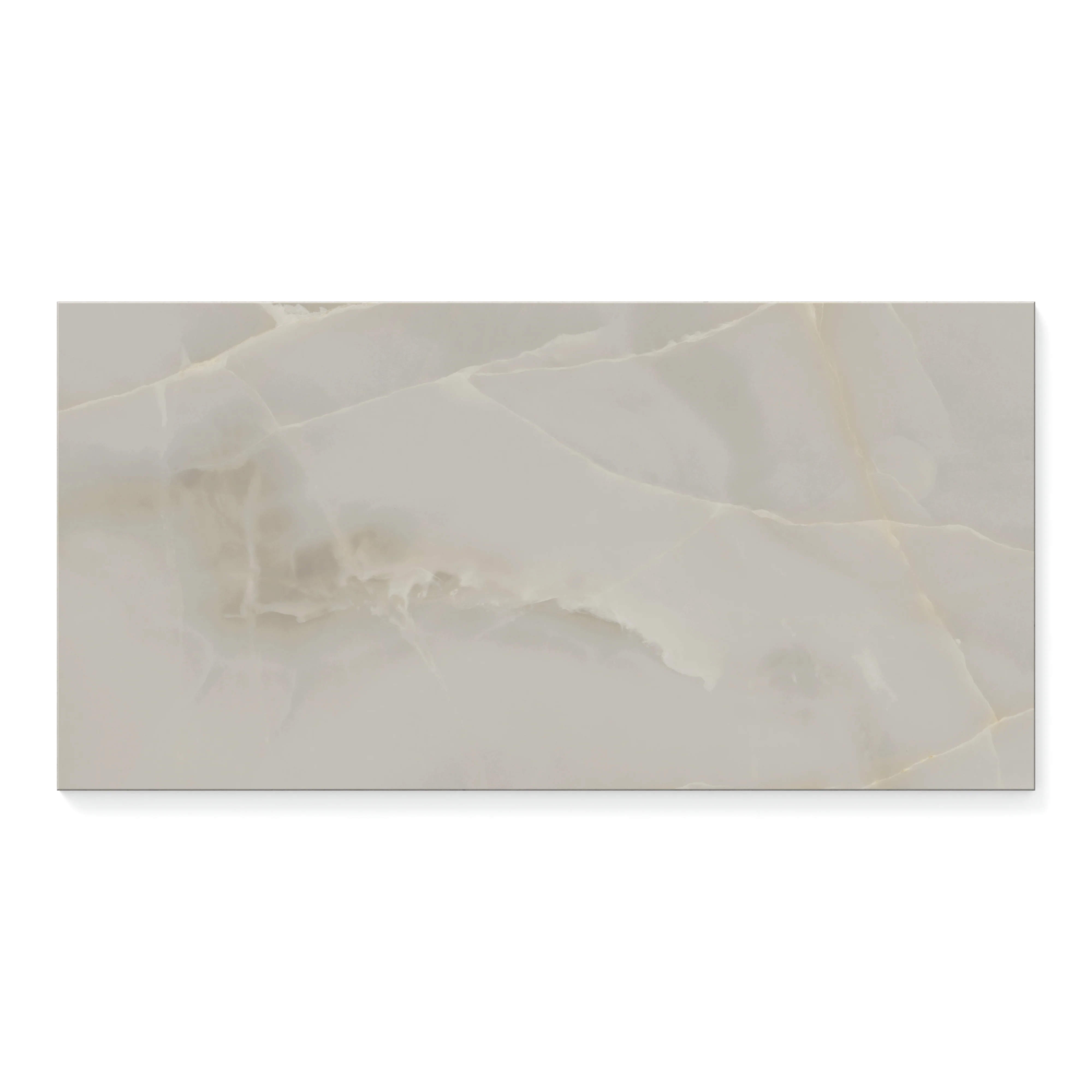 Astrid 12 x 24 Polished Porcelain Tile in Oyster - Image 2