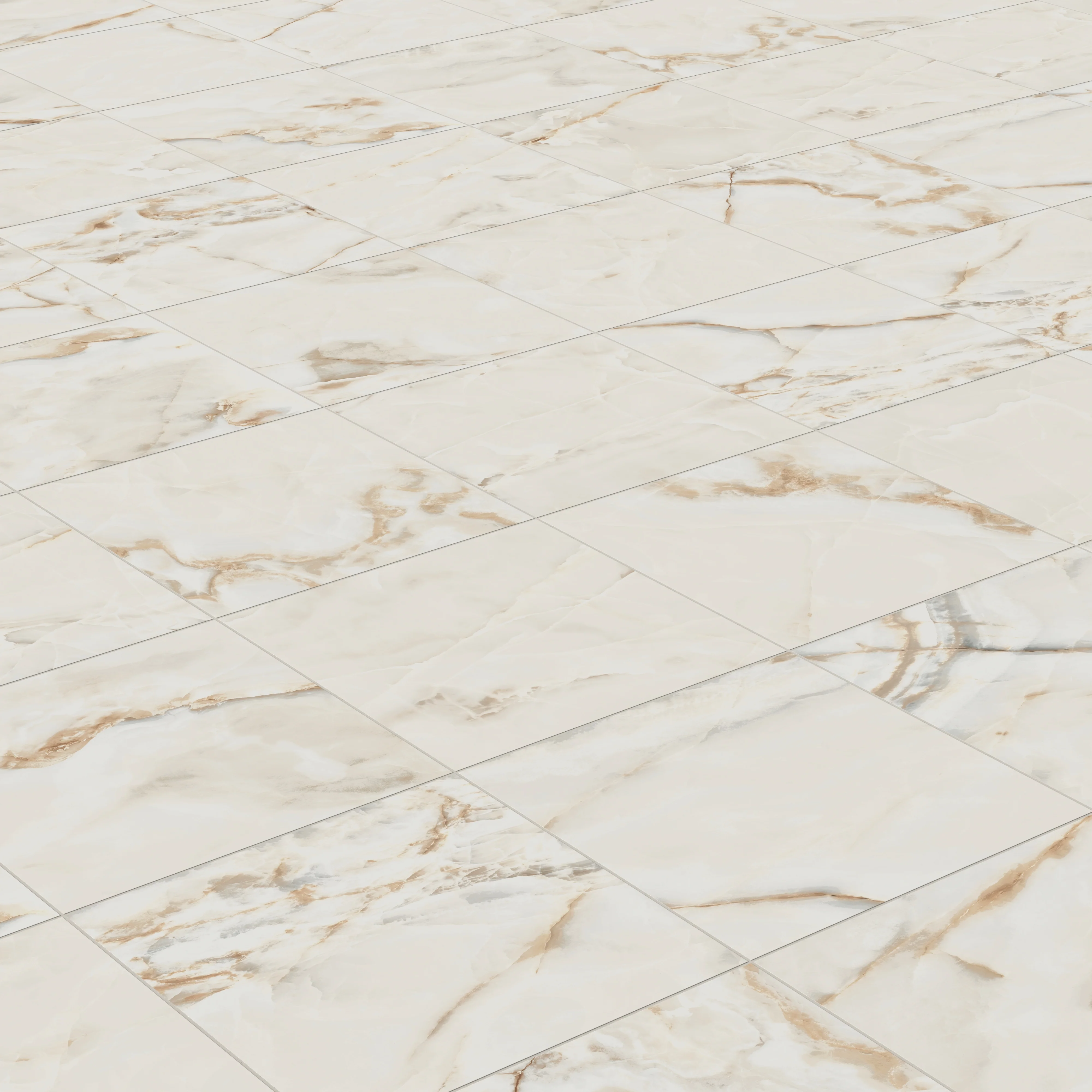 Astrid 24 x 24 Matte Porcelain Tile in Alabaster - Image 4