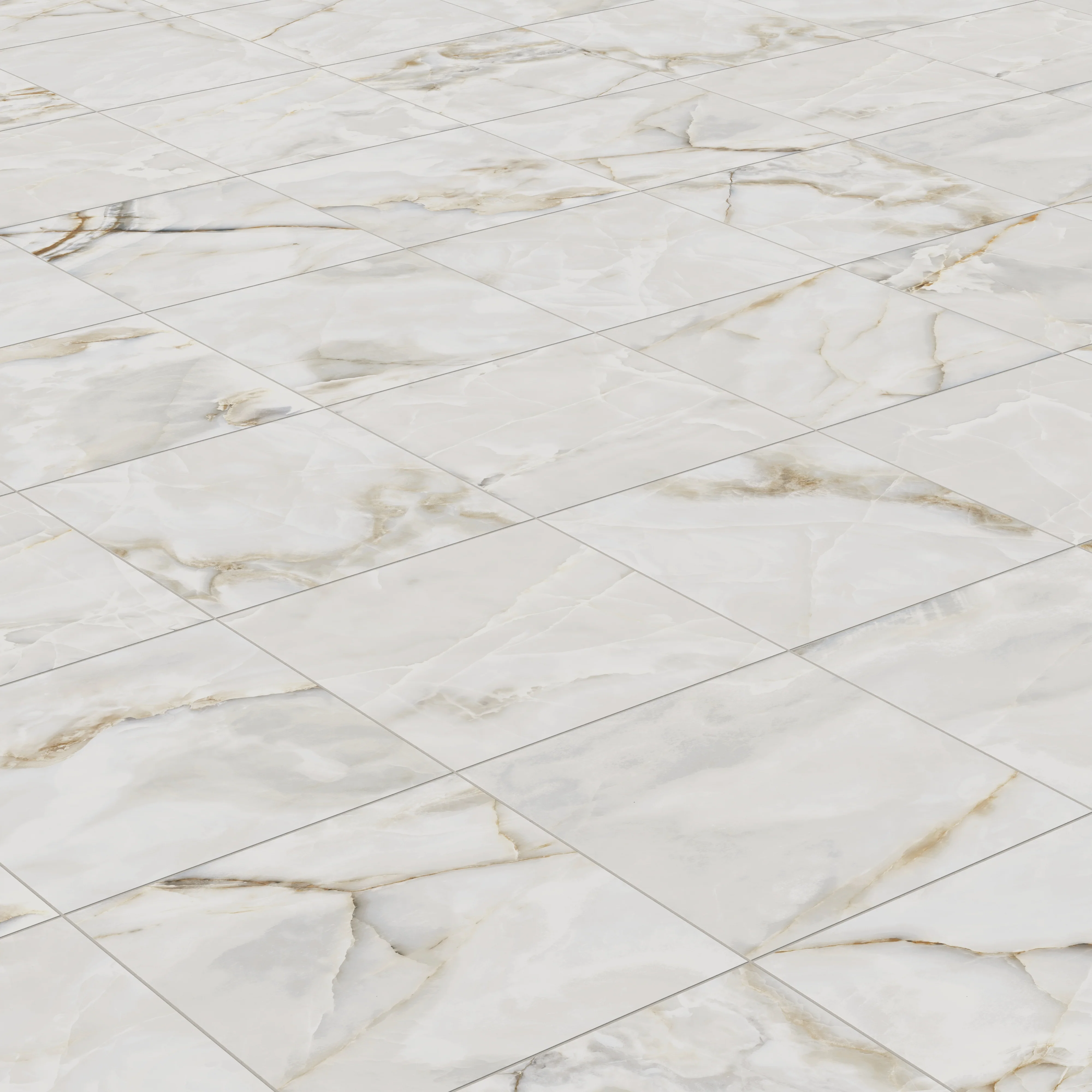 Astrid 24 x 24 Matte Porcelain Tile in Pearl - Image 5