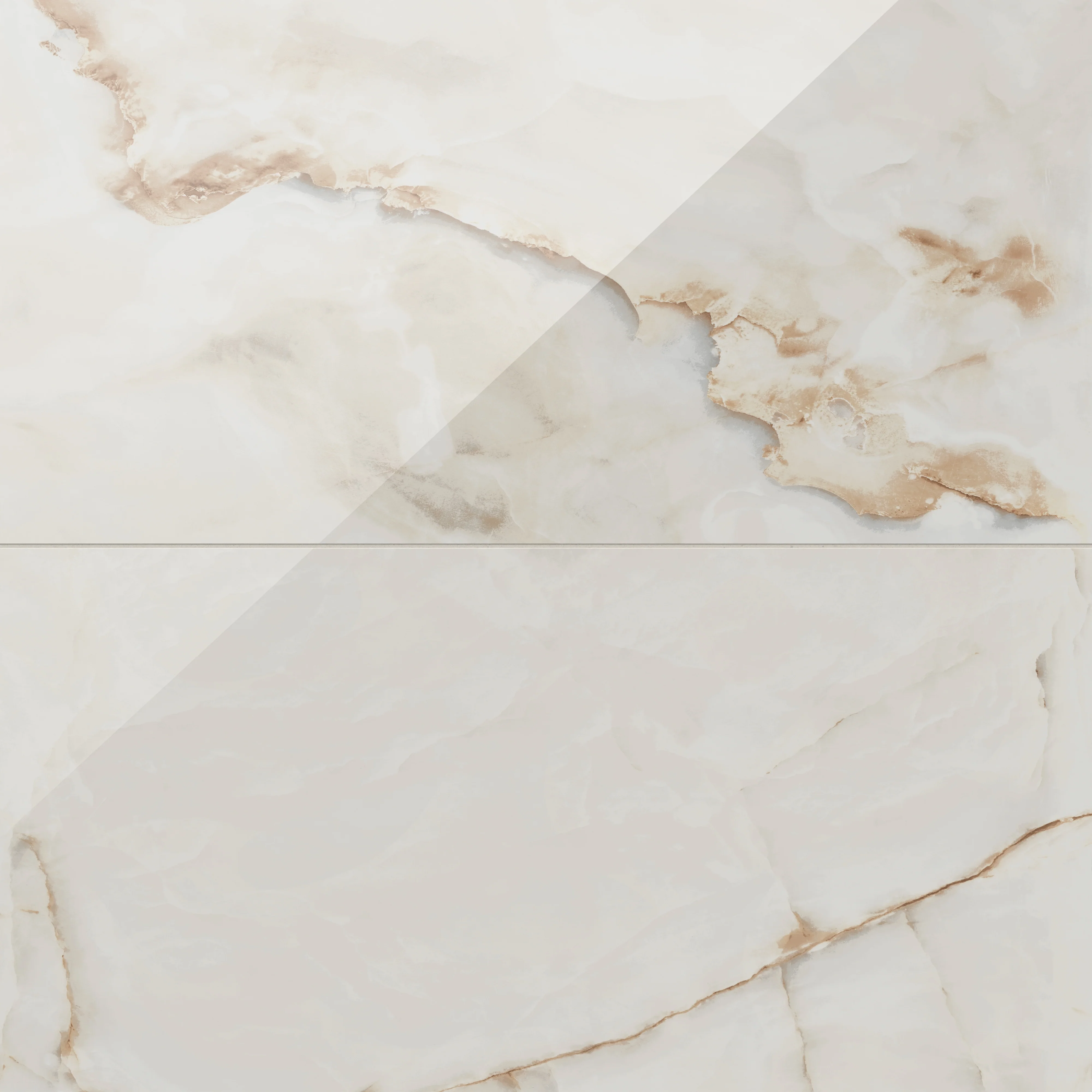 Astrid 24 x 48 Polished Porcelain Tile in Alabaster