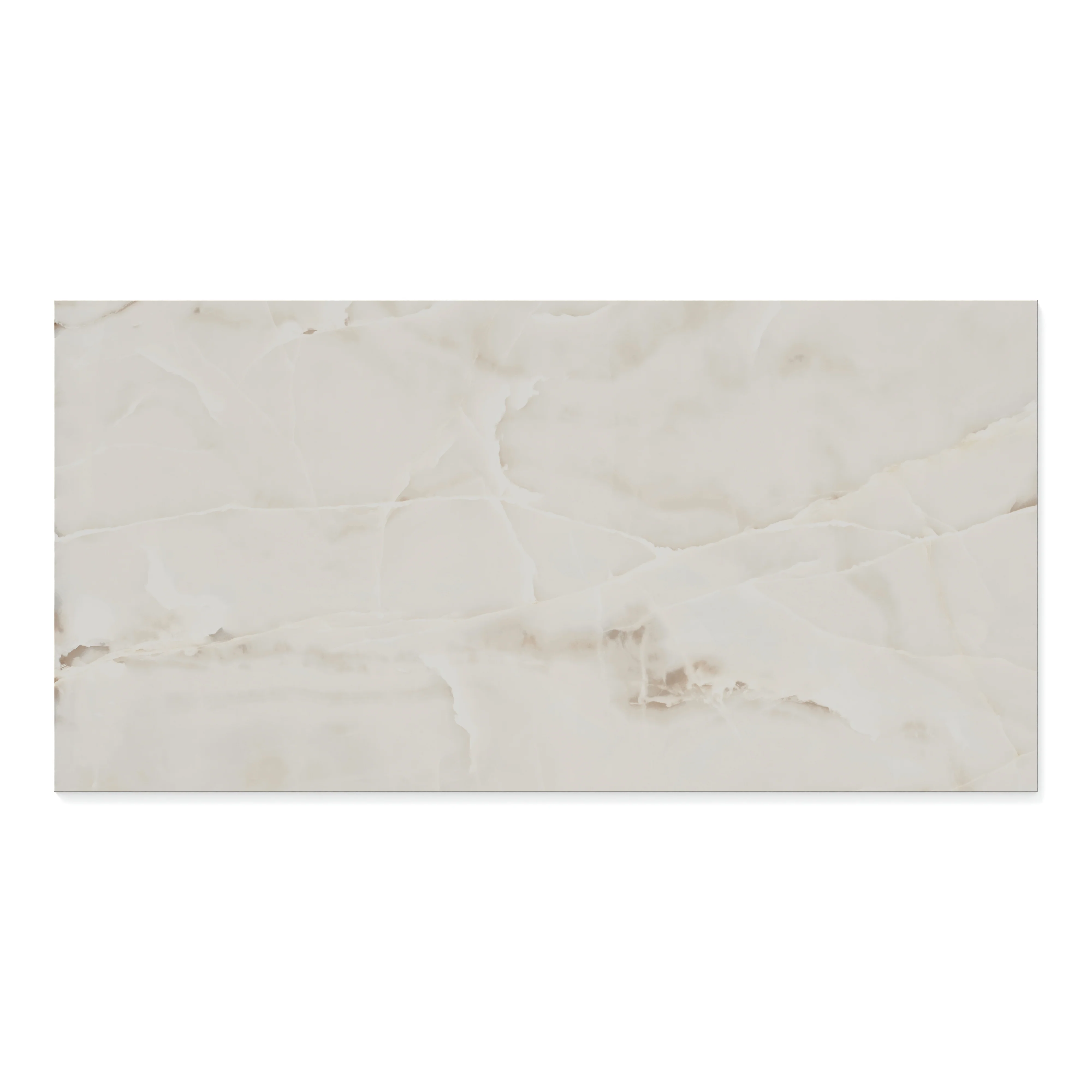 Astrid 24 x 48 Polished Porcelain Tile in Alabaster - Image 3