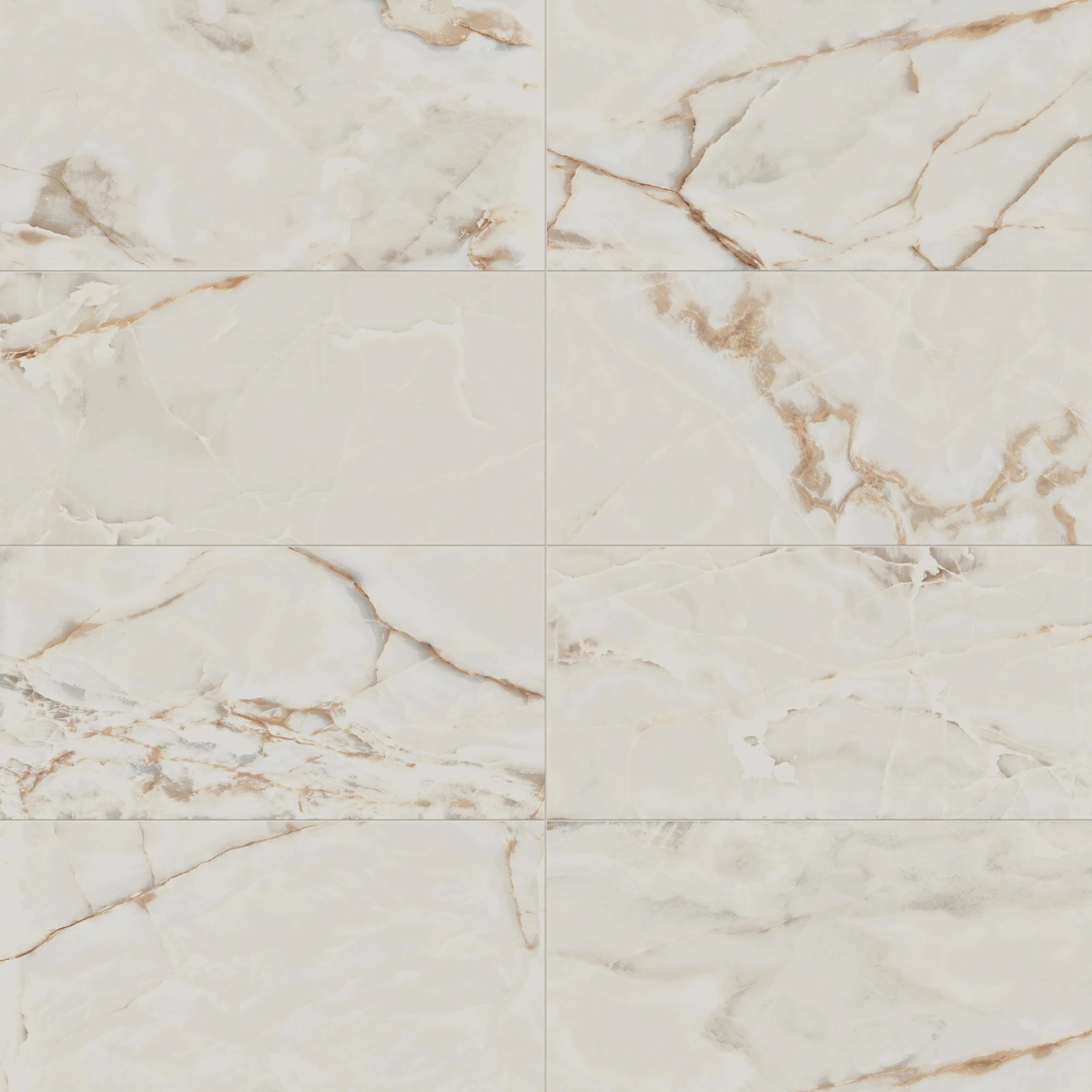 Astrid 24 x 48 Polished Porcelain Tile in Alabaster - Image 6