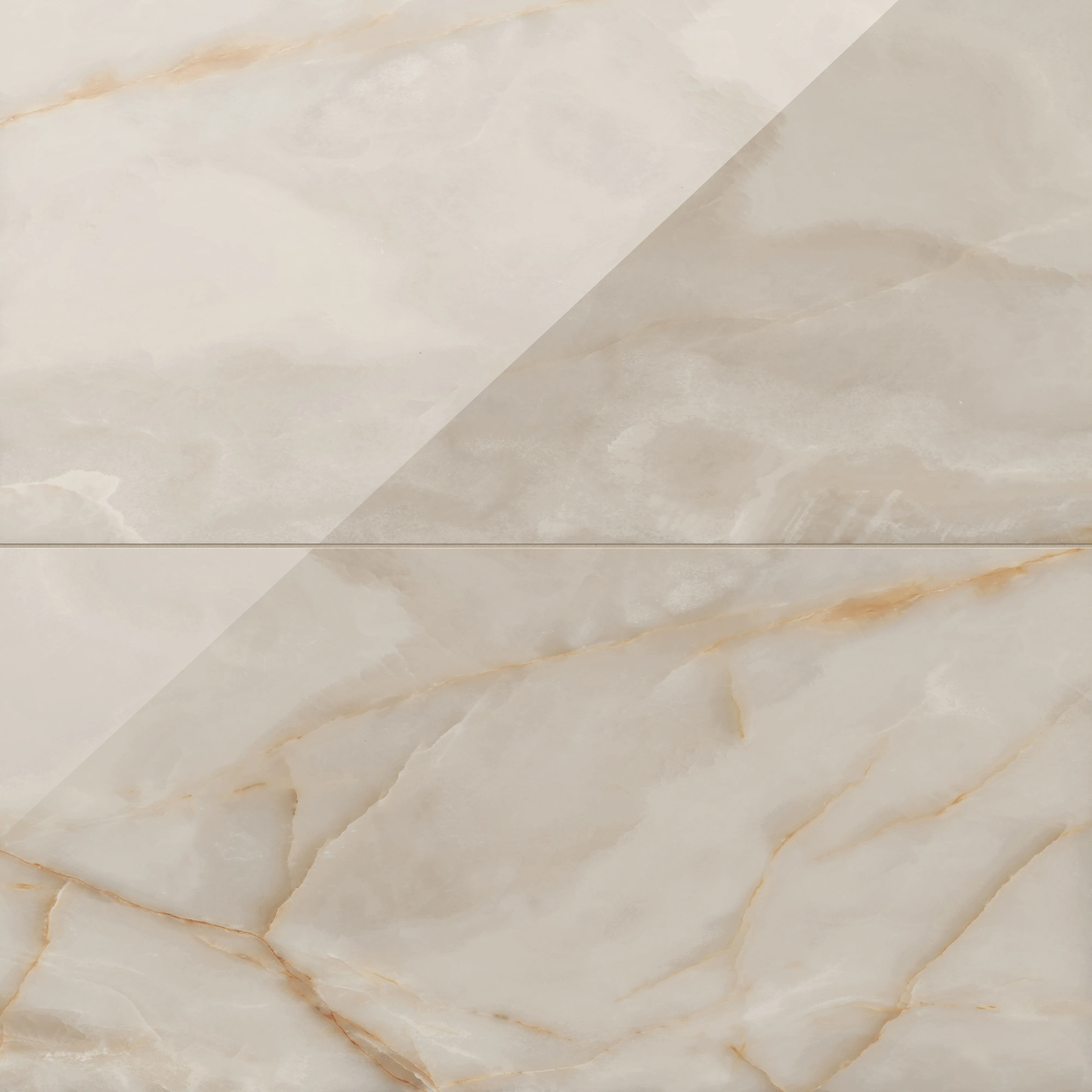 Astrid 24 x 48 Polished Porcelain Tile in Beige