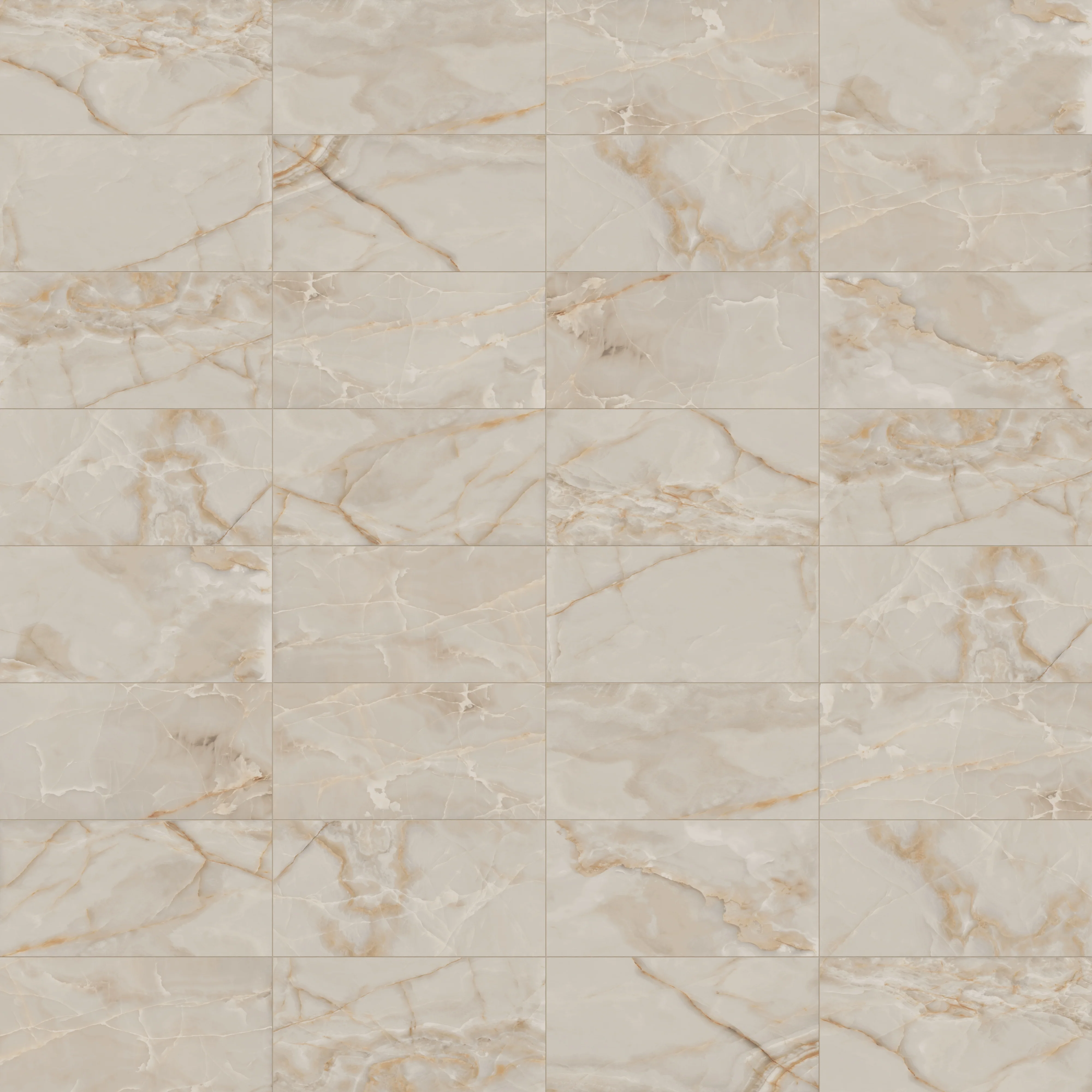 Astrid 24 x 48 Polished Porcelain Tile in Beige - Image 9
