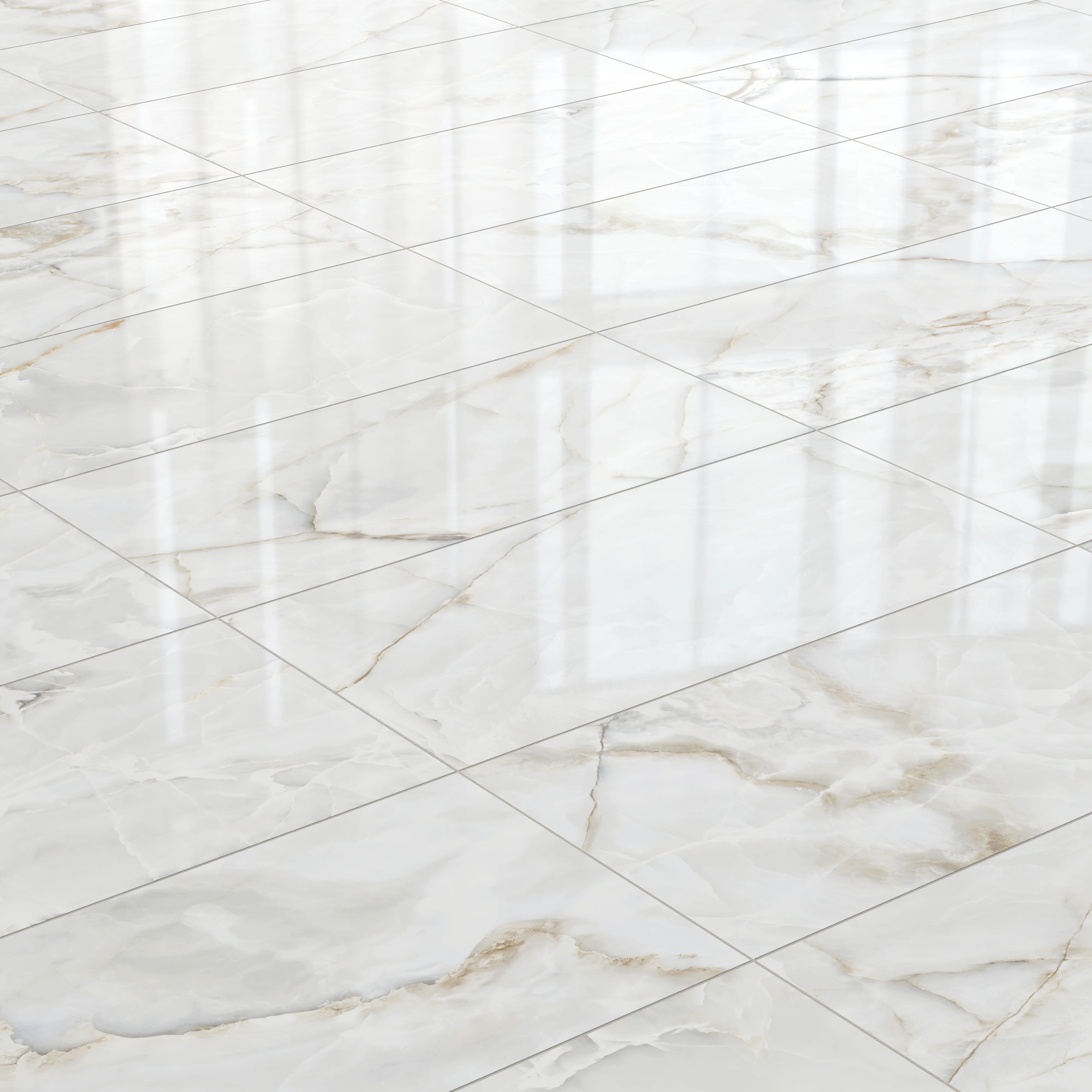 Astrid 24 x 48 Polished Porcelain Tile in Pearl - Image 5
