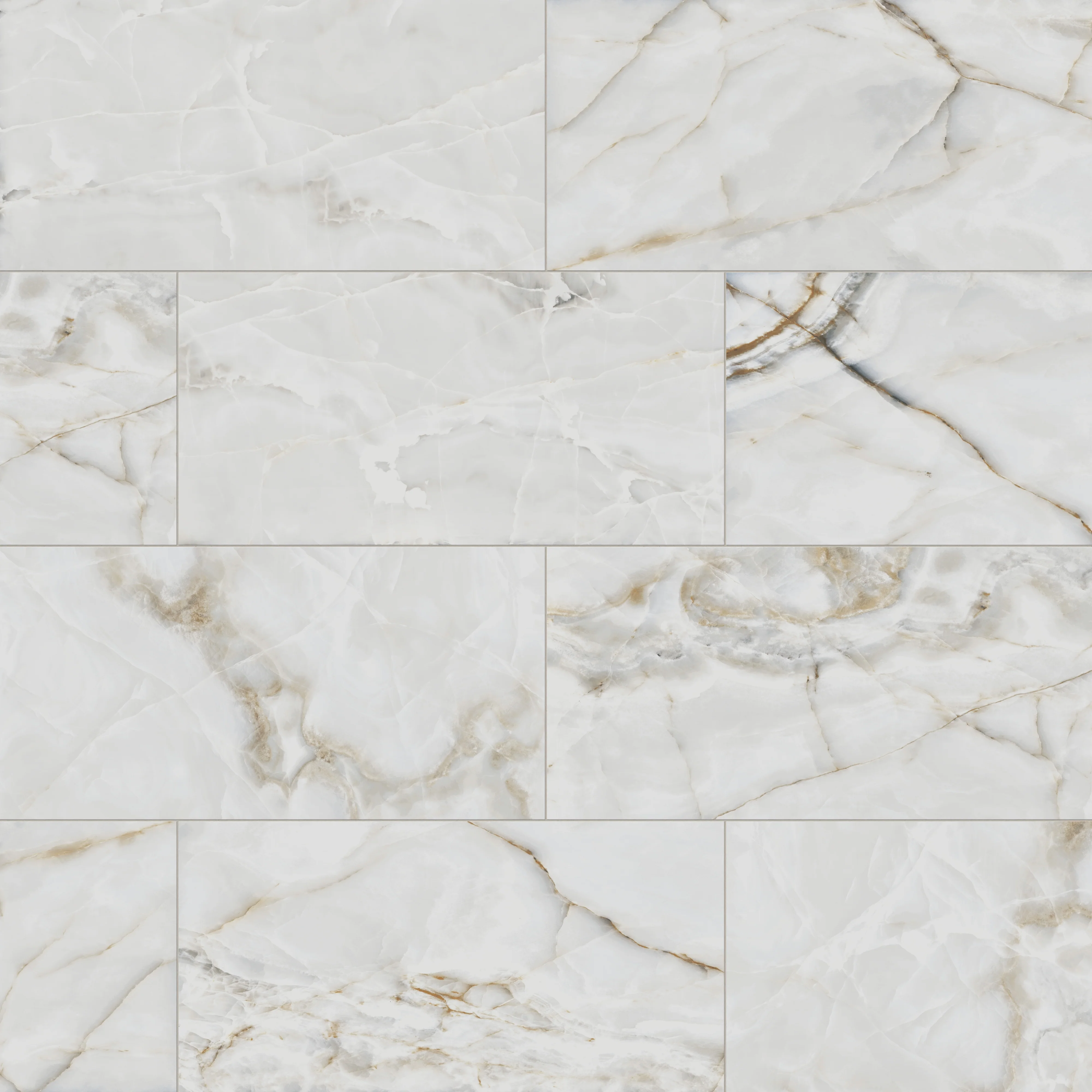 Astrid 24 x 48 Polished Porcelain Tile in Pearl - Image 9
