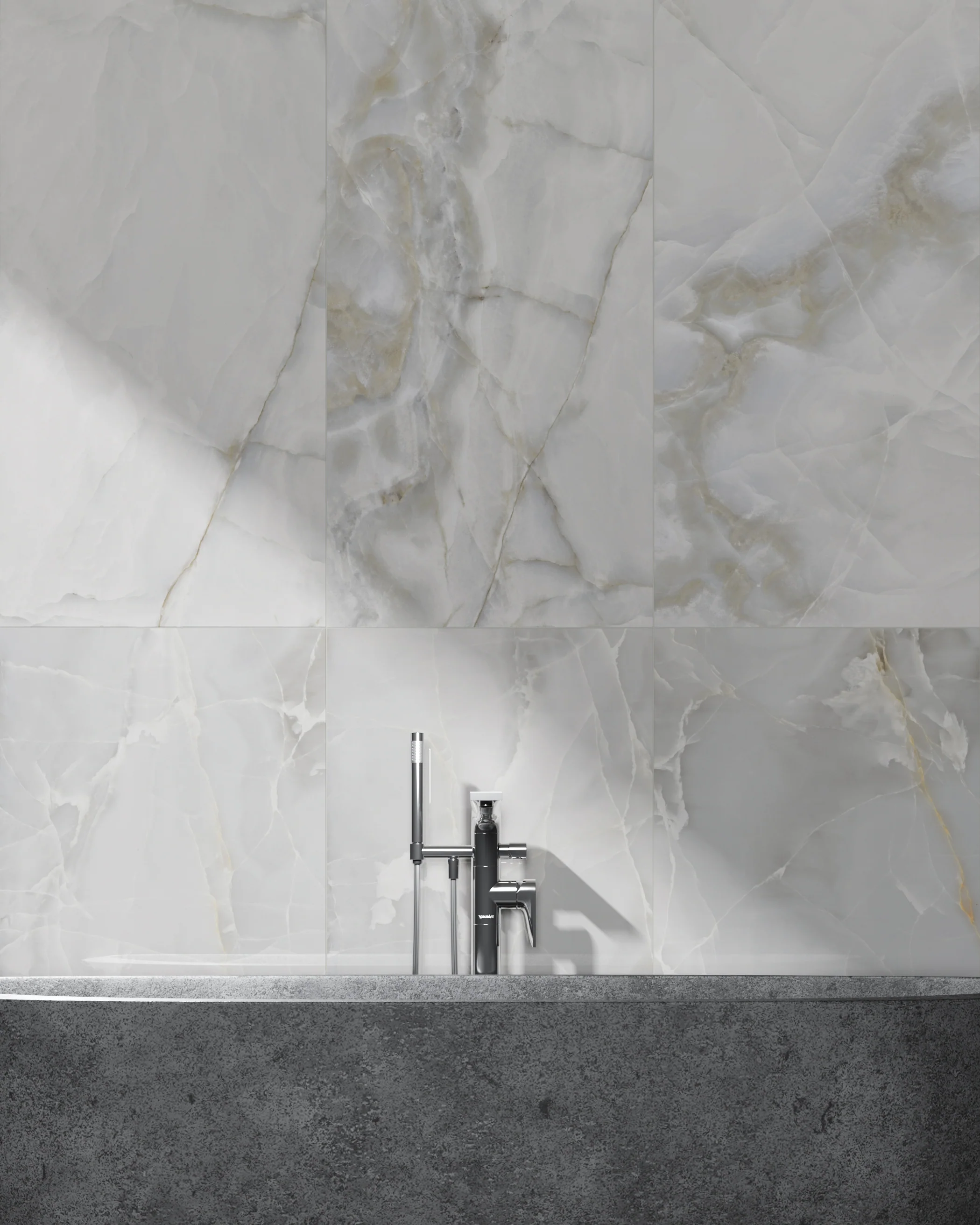 Astrid 24 x 48 Polished Porcelain Tile in Slate - Image 12