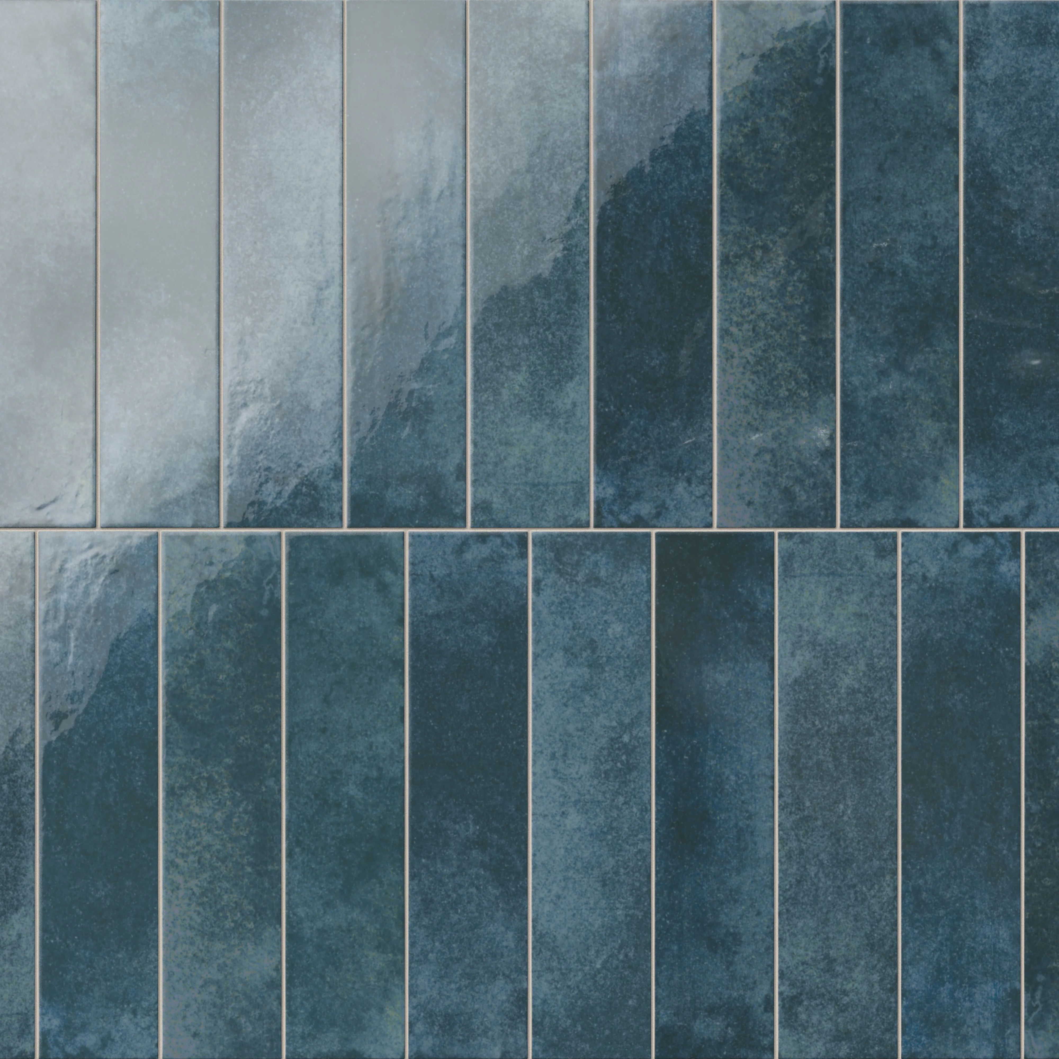 Aurelia 2.5 x 11 Glossy Porcelain Subway Tile in Marine - Image 6