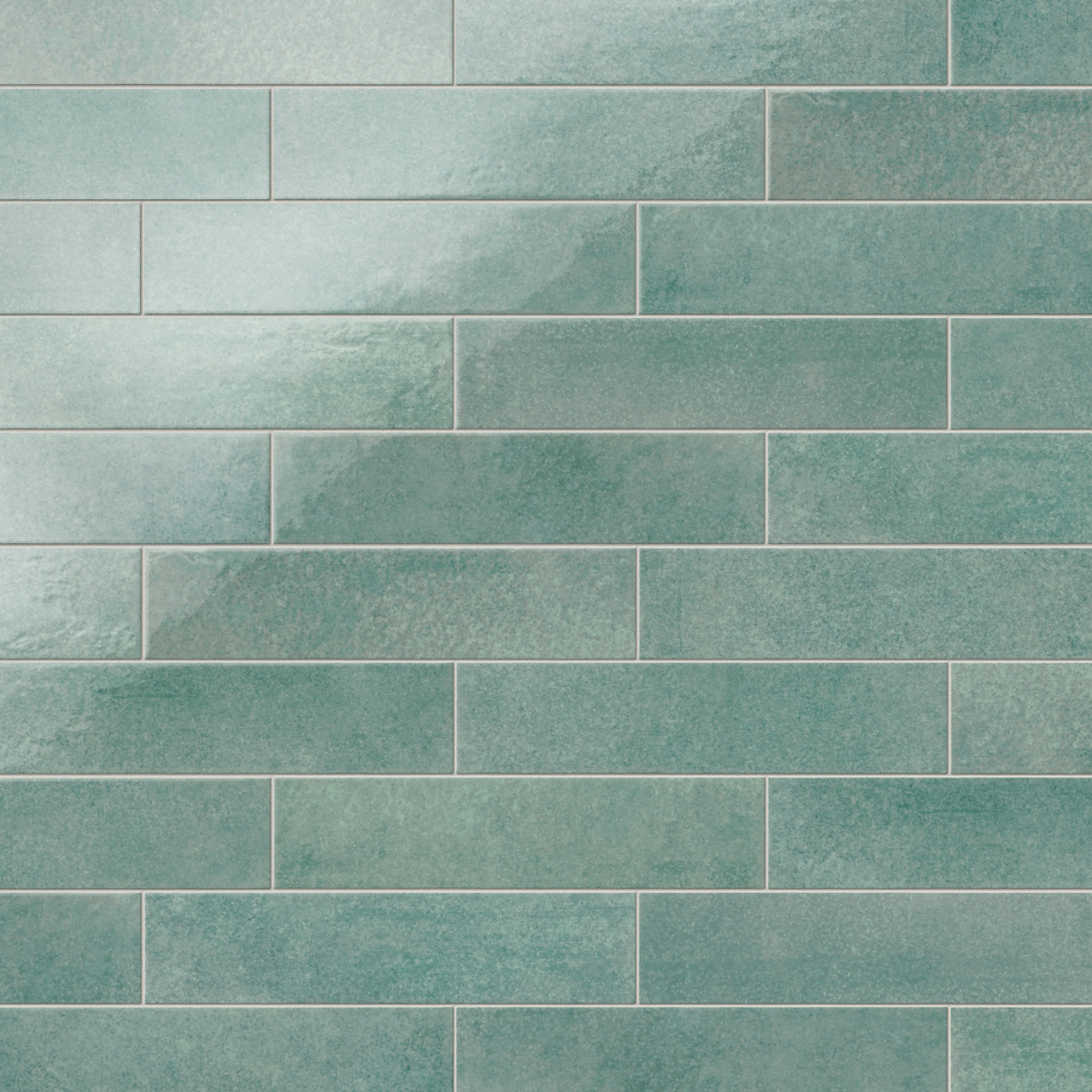 Aurelia 2.5 x 11 Glossy Porcelain Subway Tile in Seafoam - Image 5