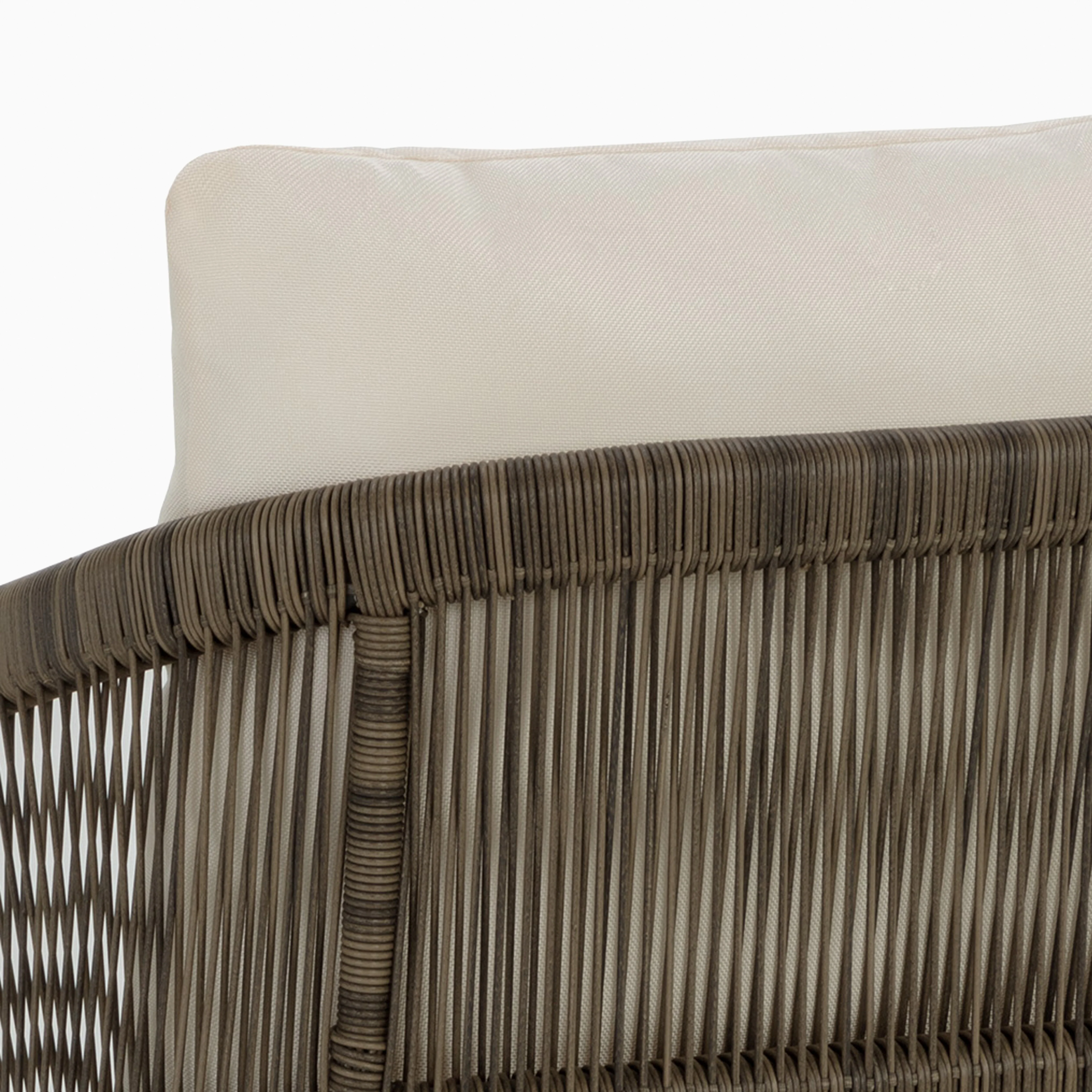 Aurelle Outdoor Lounge Chair in Cream - Image 7