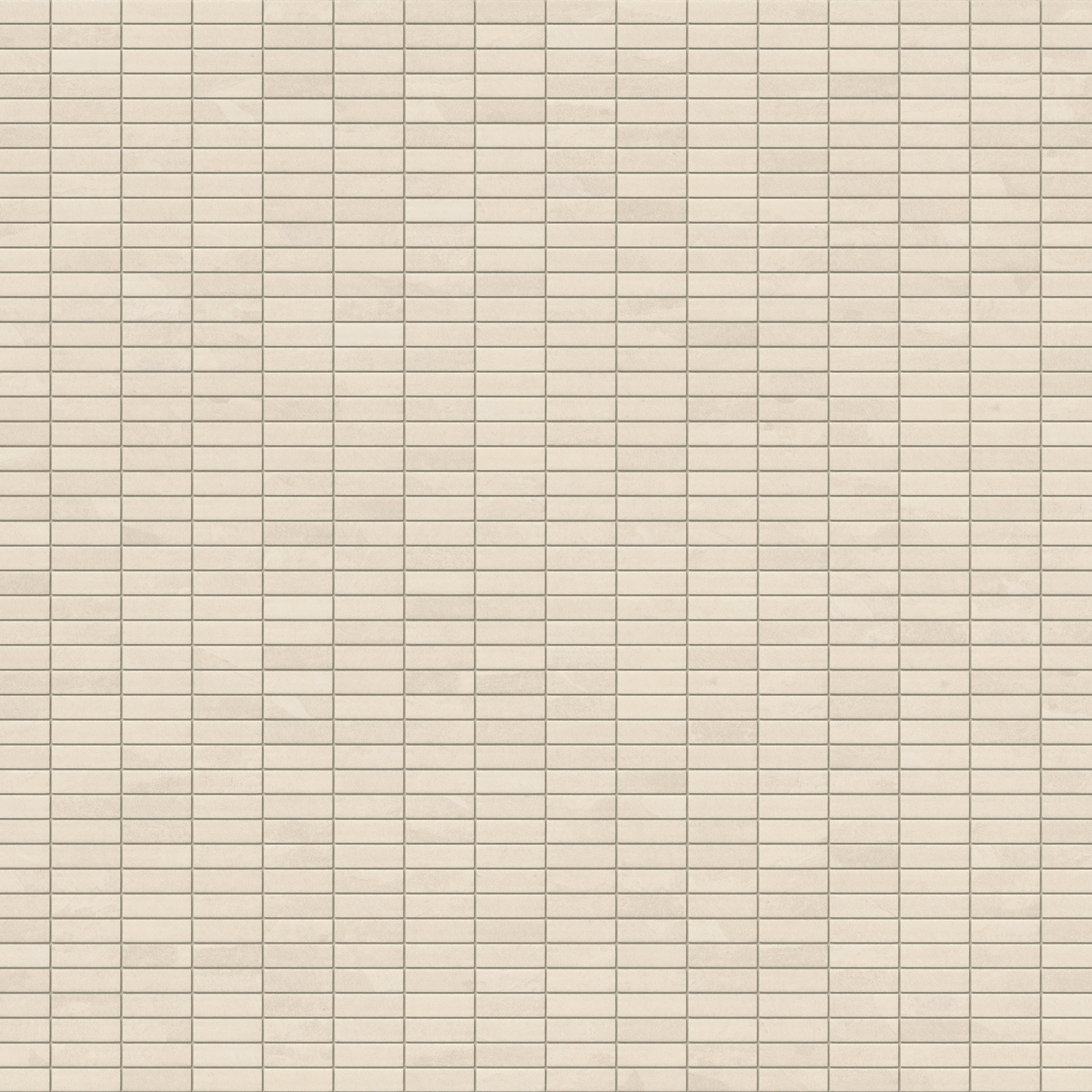 Aurora 1 x 3 Matte Porcelain Mosaic Tile in Beige - Image 5