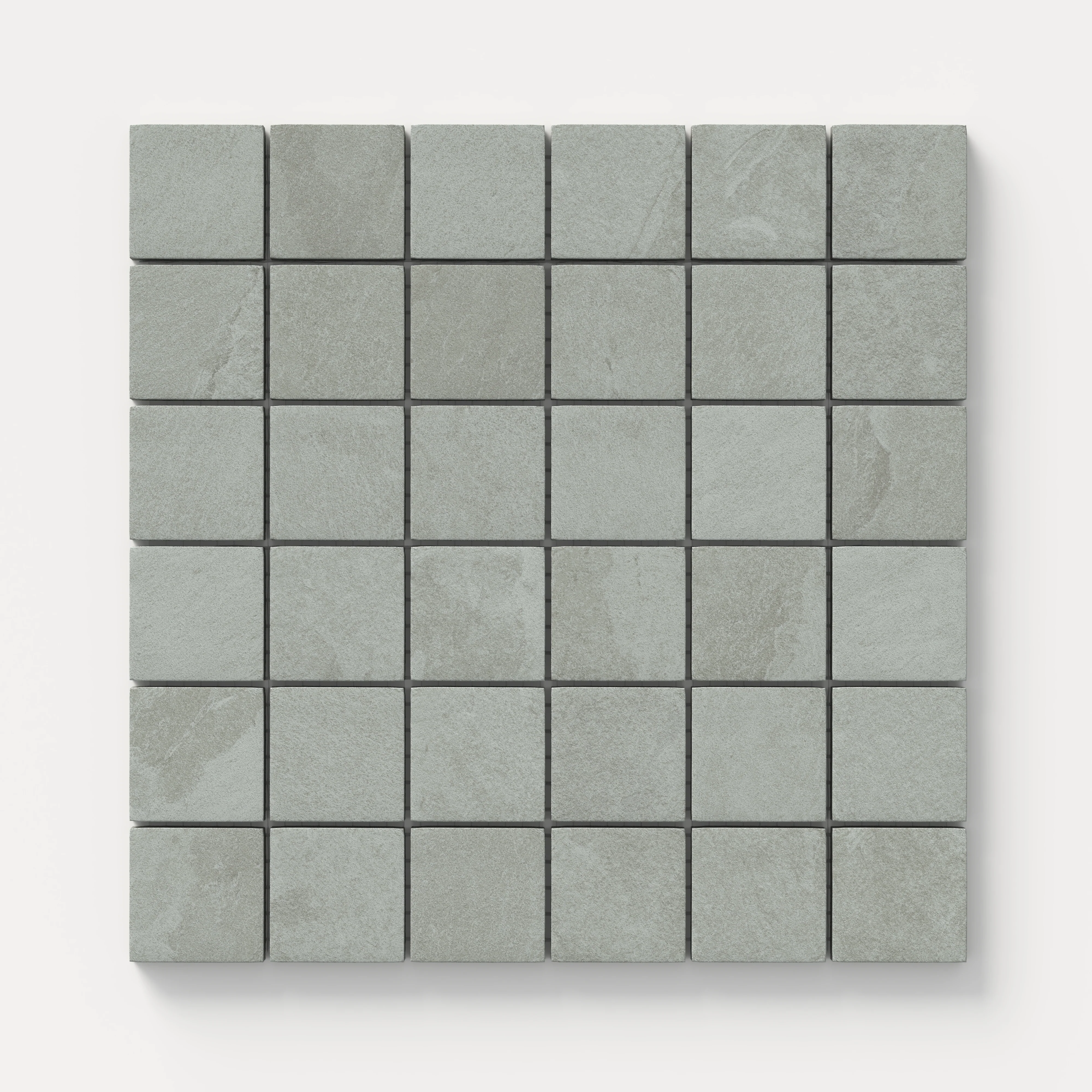 Aurora 2 x 2 Matte Porcelain Mosaic Tile in Ardesia