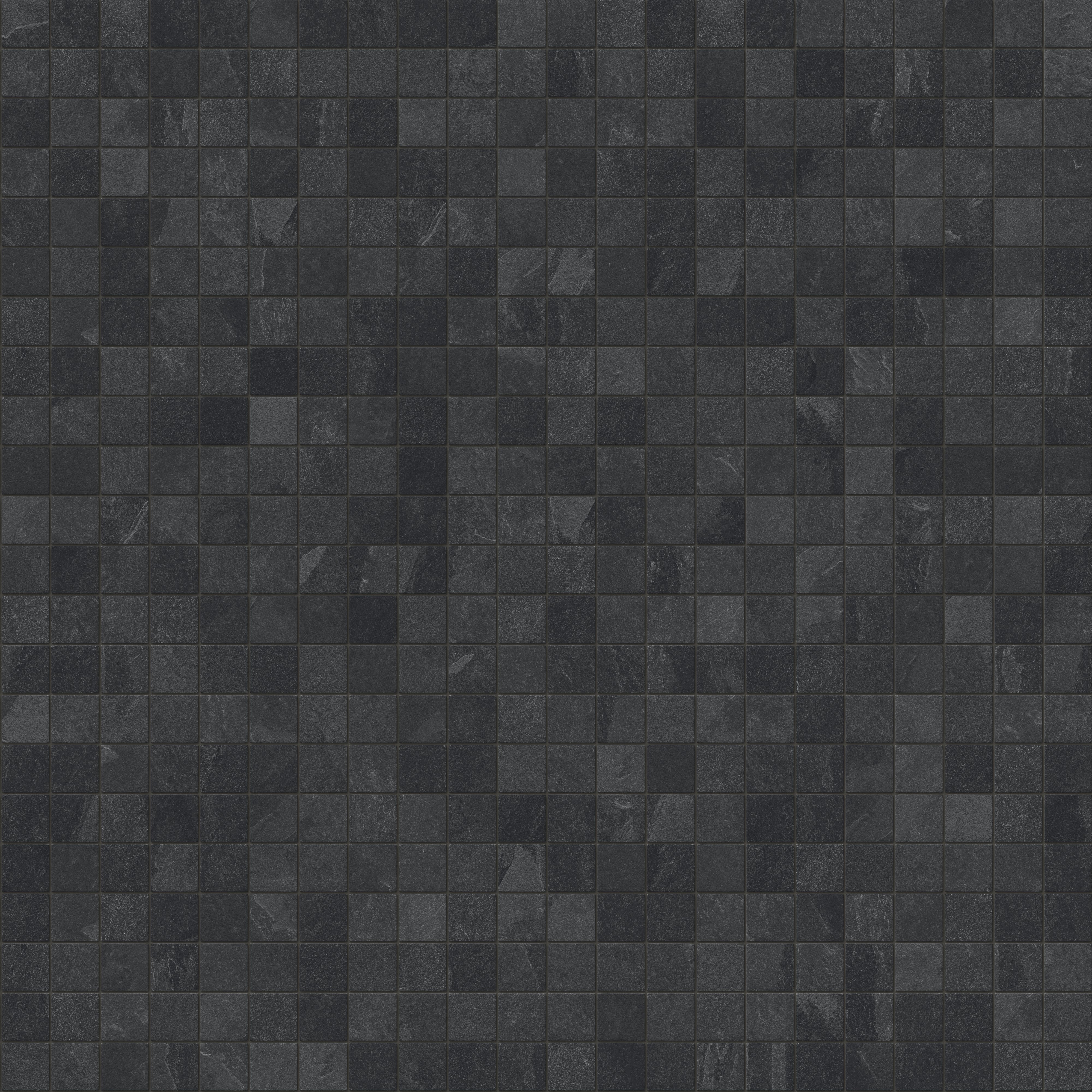 Aurora 2 x 2 Matte Porcelain Mosaic Tile in Lava - Image 4