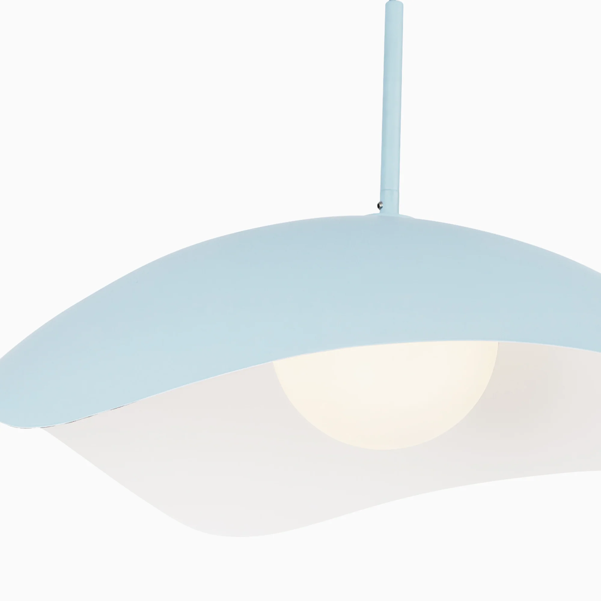 Aveline 22" Socket Pendant in Cerulean - Image 3