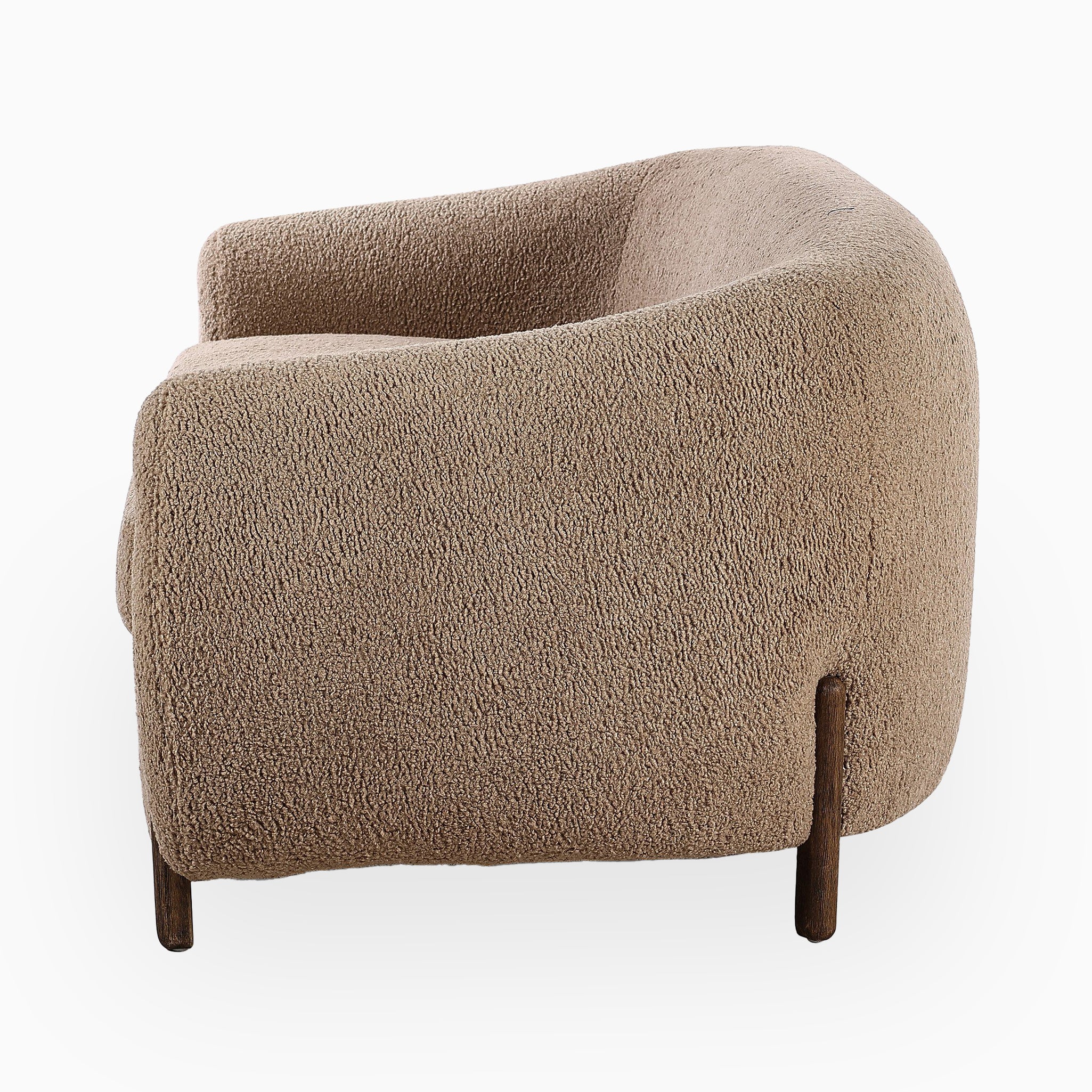 Benton Sofa in Sheepskin Camel - Image 3