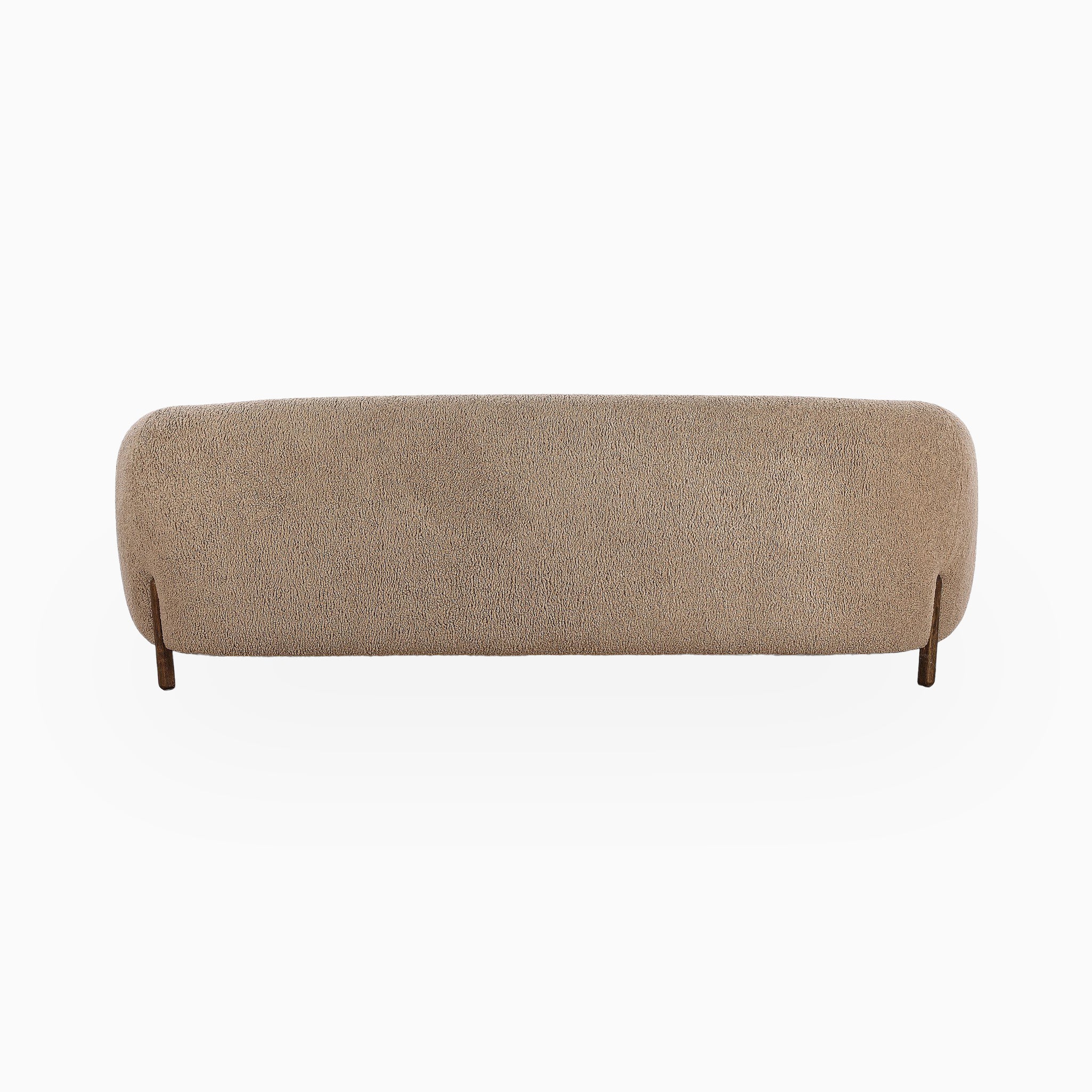 Benton Sofa in Sheepskin Camel - Image 4
