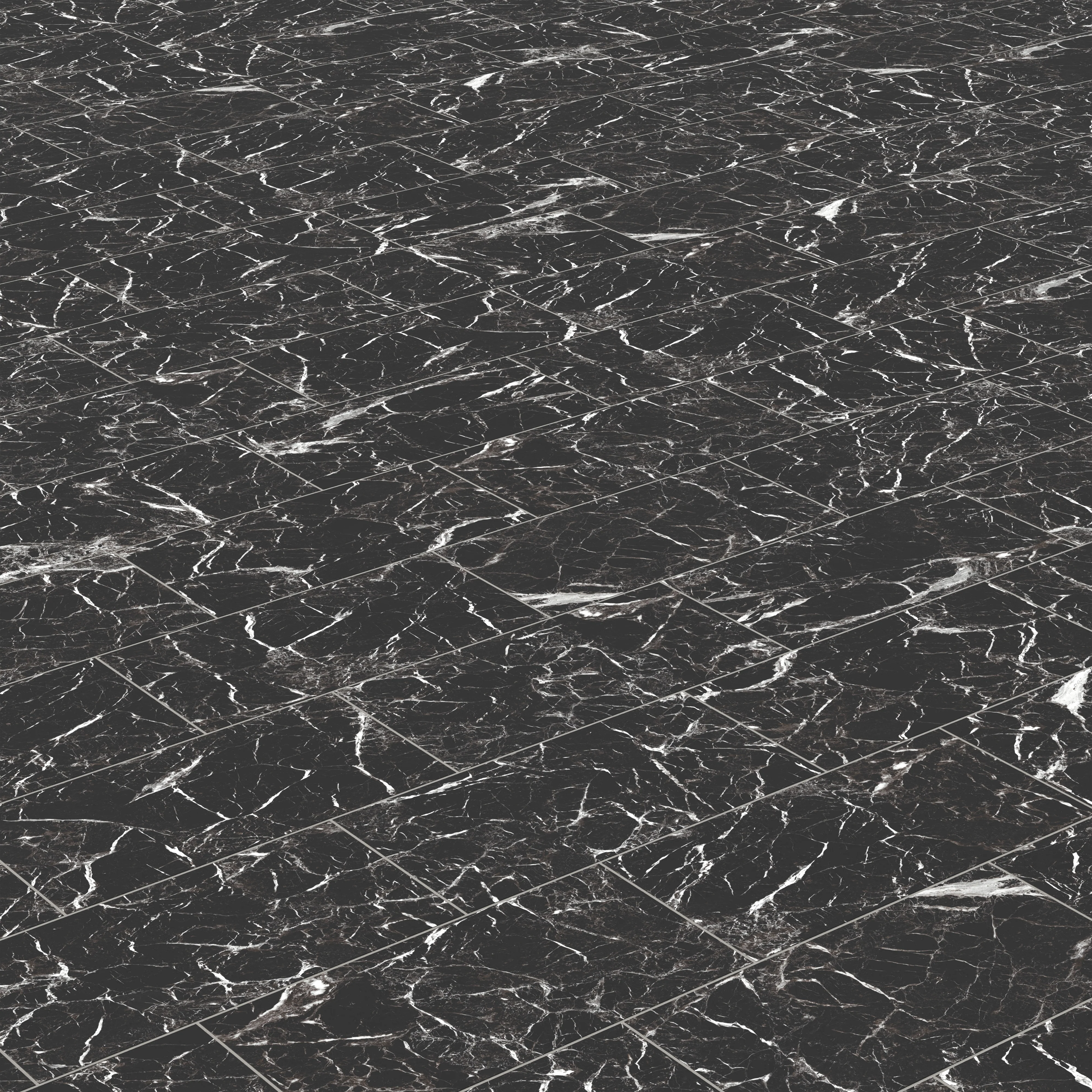 Blair 12 x 24 Matte Porcelain Tile in Marmo Black - Image 6